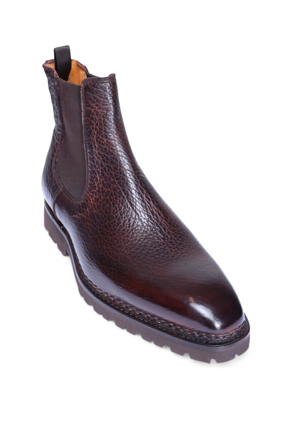 Bontoni Dark Chocolate Chelsea Boot