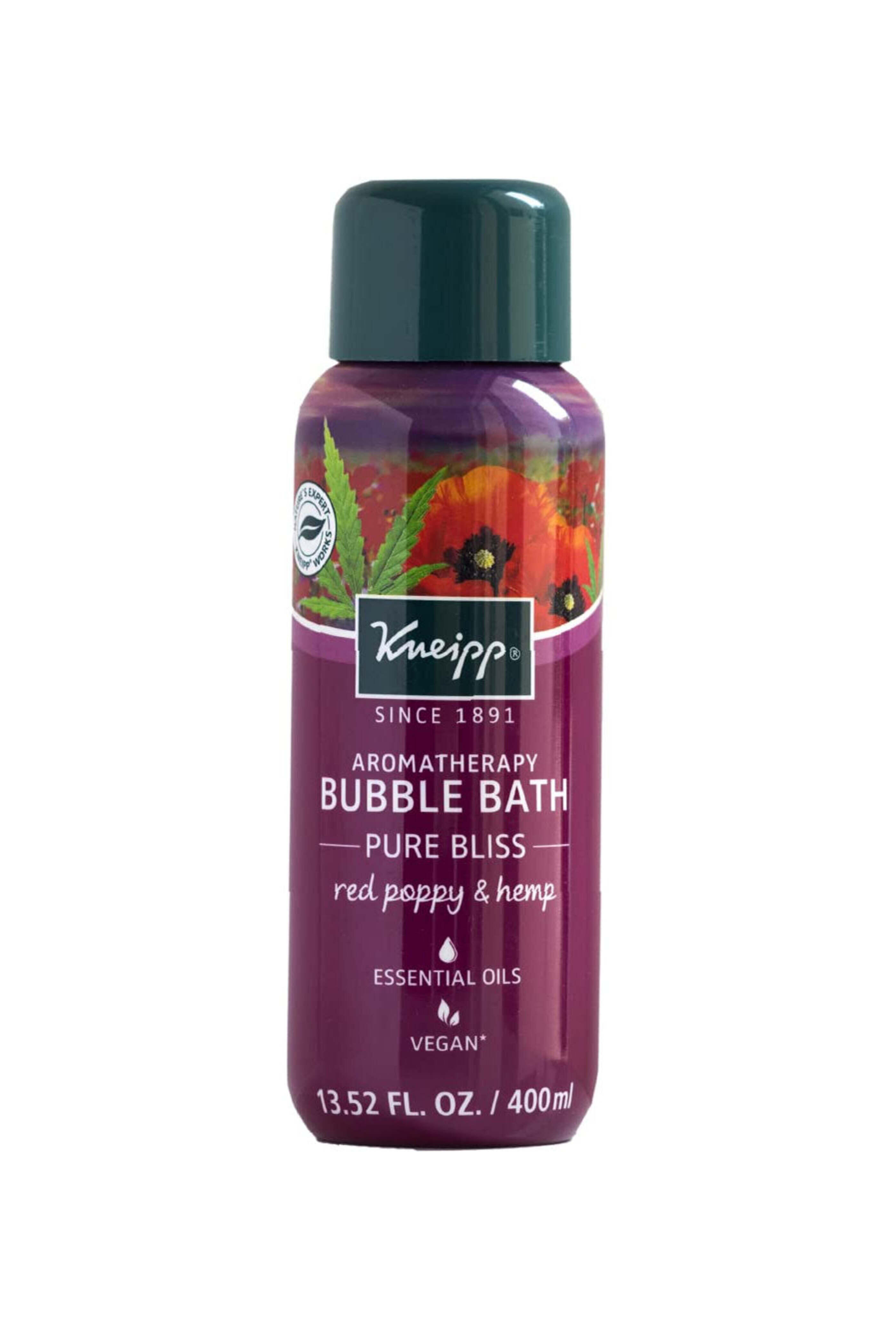 Kneipp - Pure Bliss Red Poppy Hemp Bubble Bath