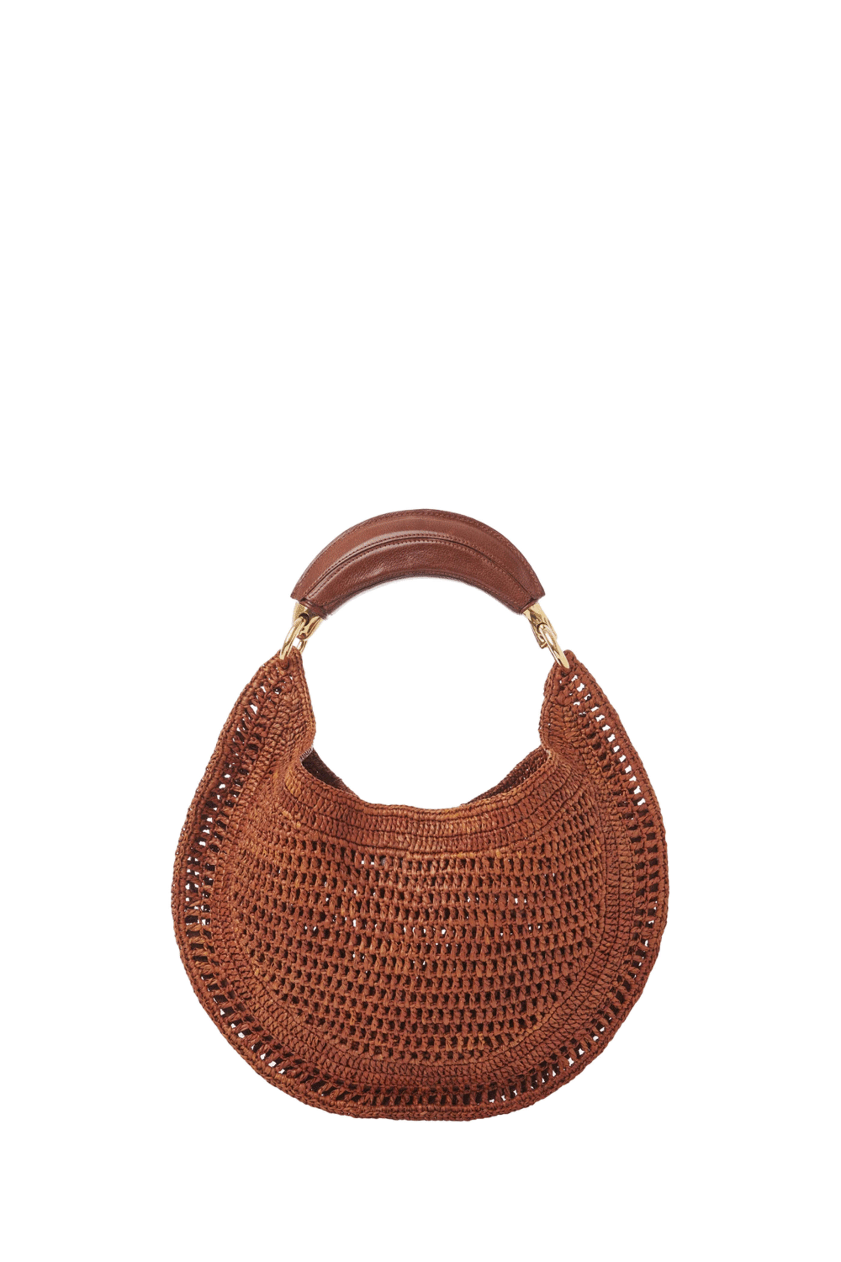 Chloé - Summer Banana Shoulder Bag in Clay Brown