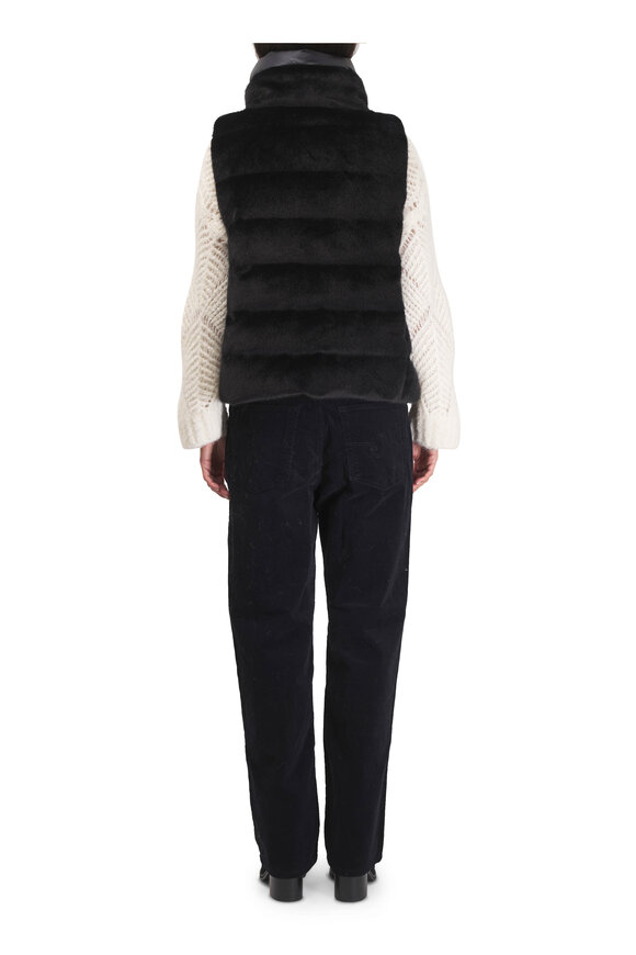 AG Brinley Black Corduroy Straight Leg Jean - view 4