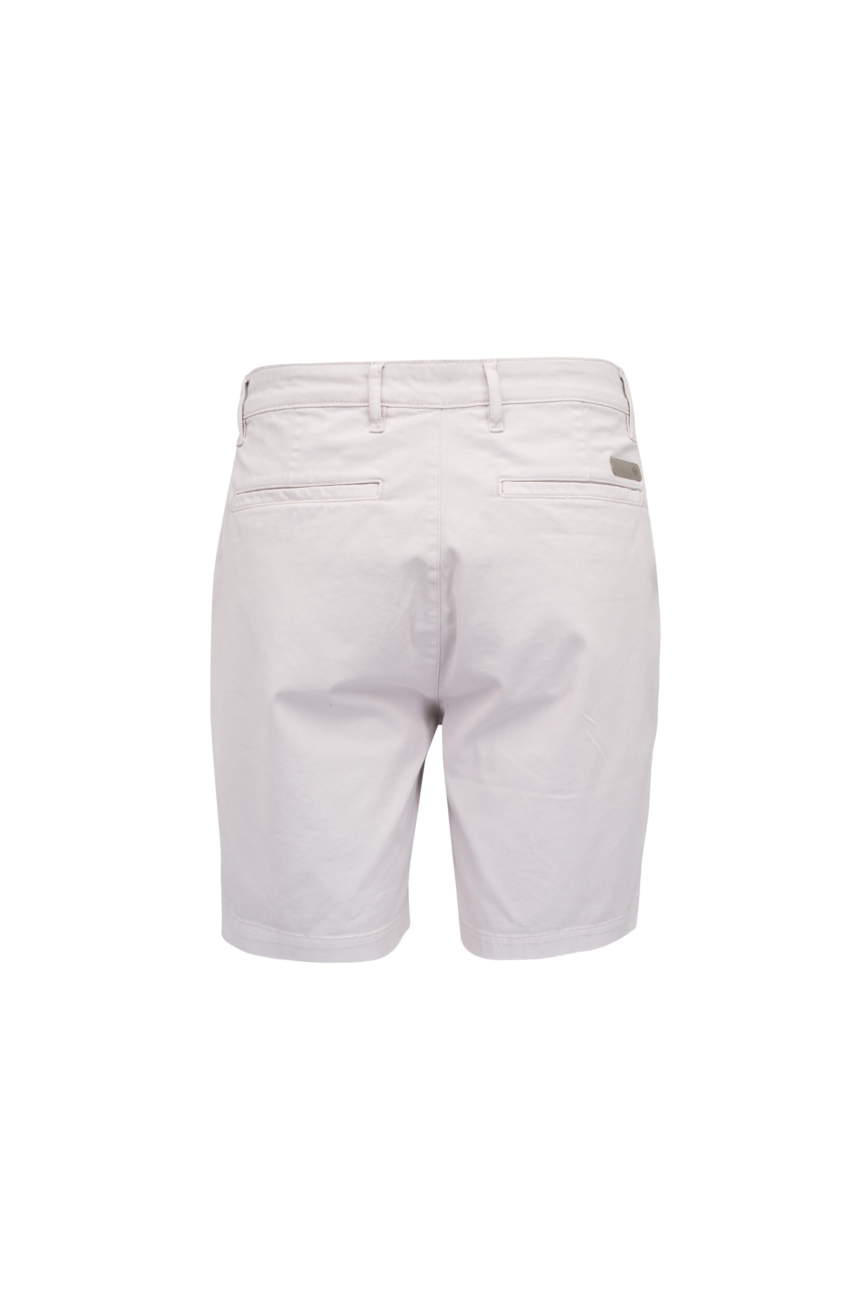 AG - Wanderer Silver Fog Gray Cotton Shorts