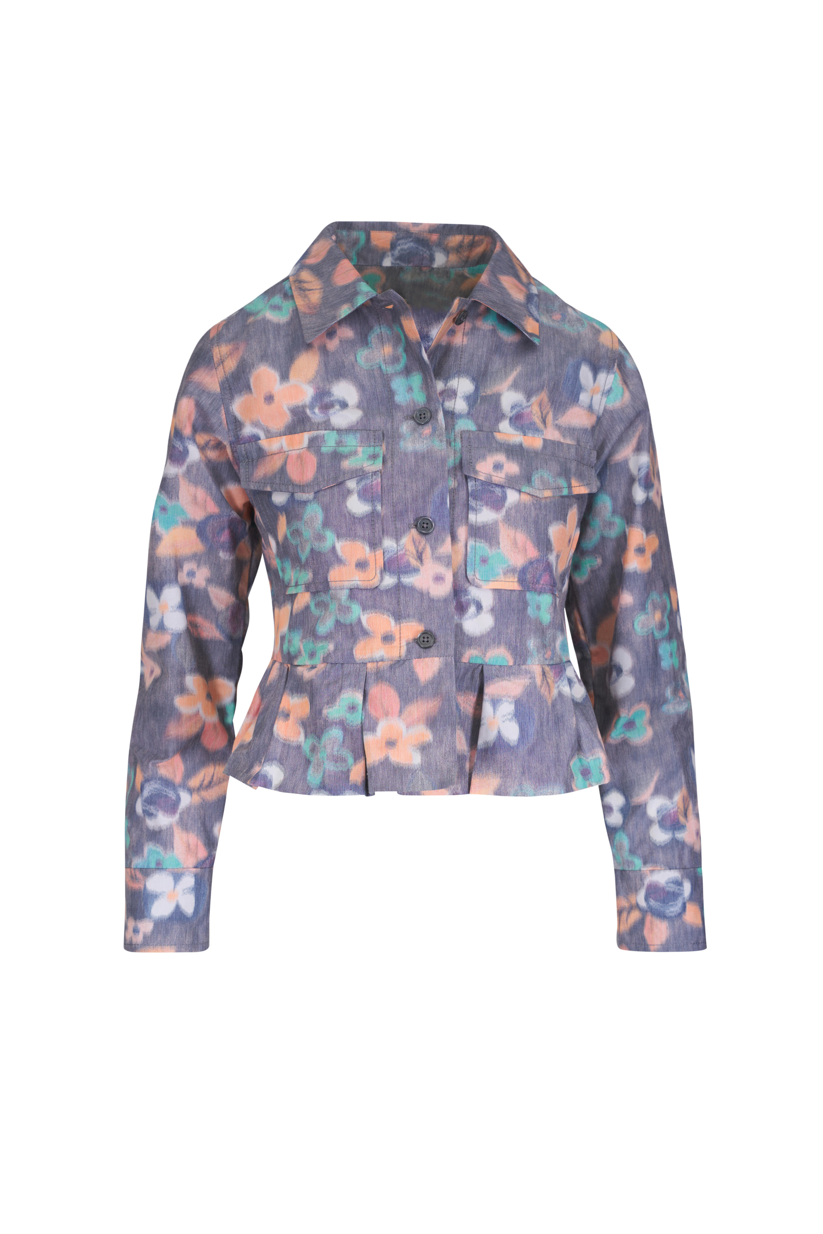 Odeeh - Chin Flowers Multicolor Jacket | Mitchell Stores