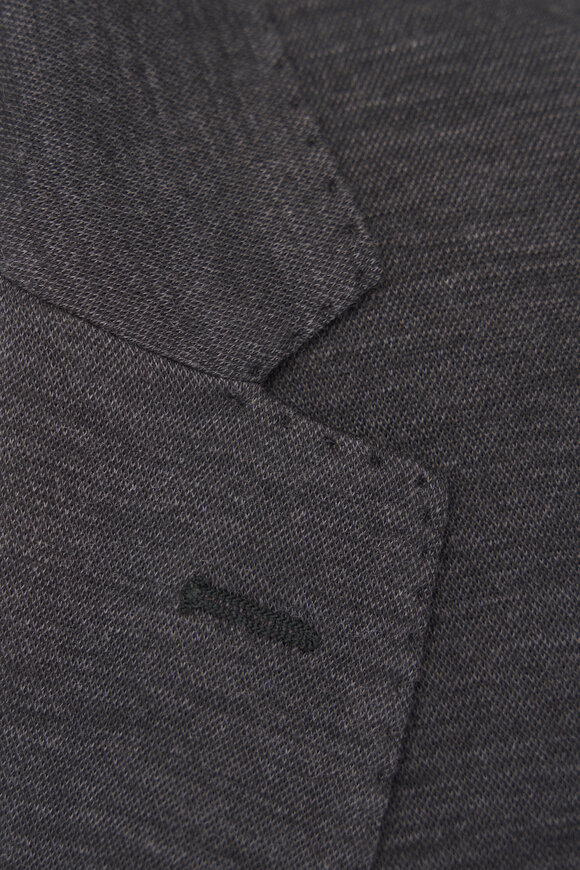 Maurizio Baldassari Charcoal Gray Wool Jersey Sportcoat - view 3
