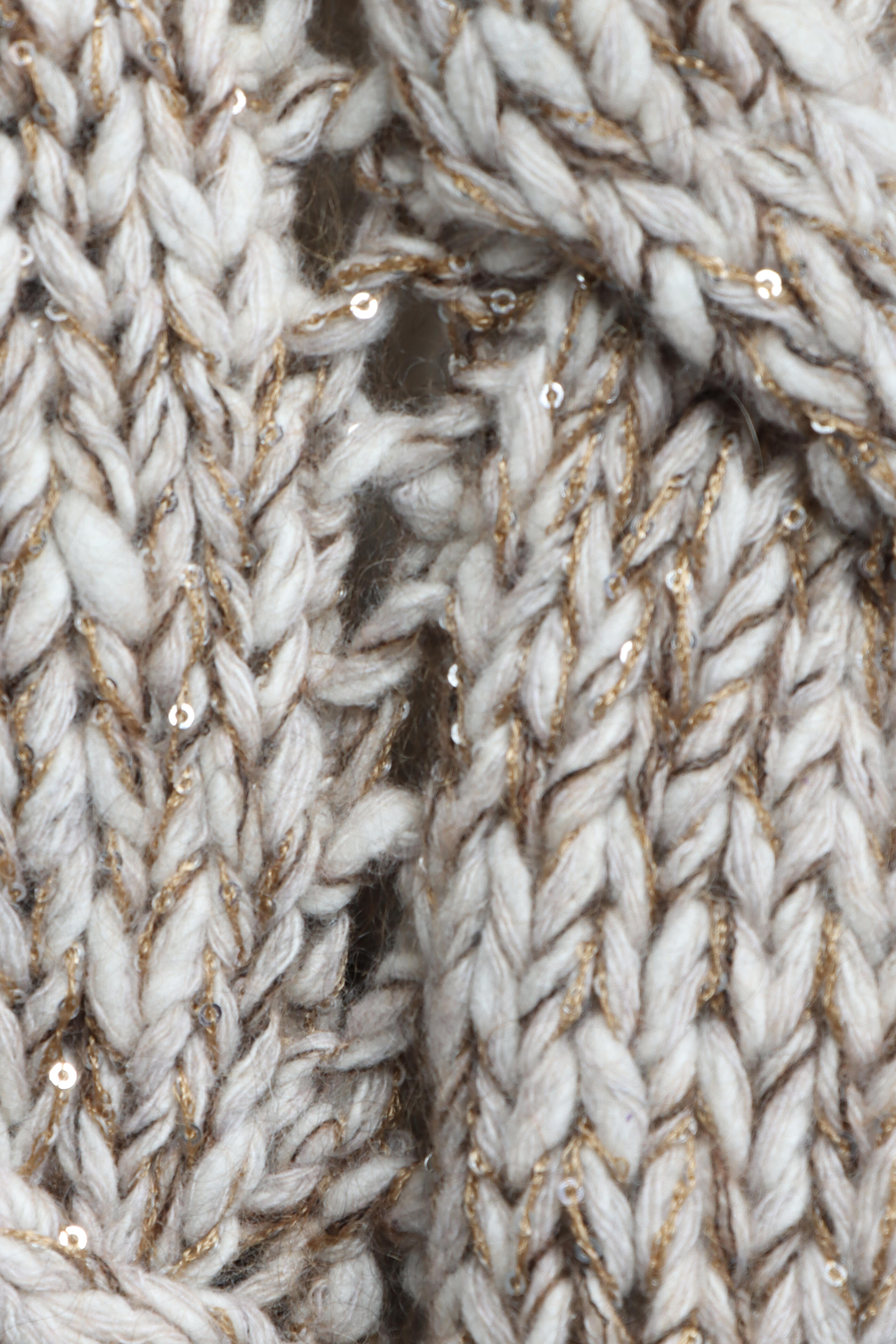 Brunello Cucinelli - Beige Mohair Cableknit Crop Cardigan