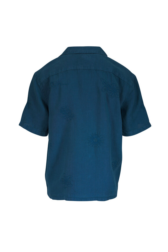 Faherty Brand Pacific Tides Embroidered Sport Shirt - view 3