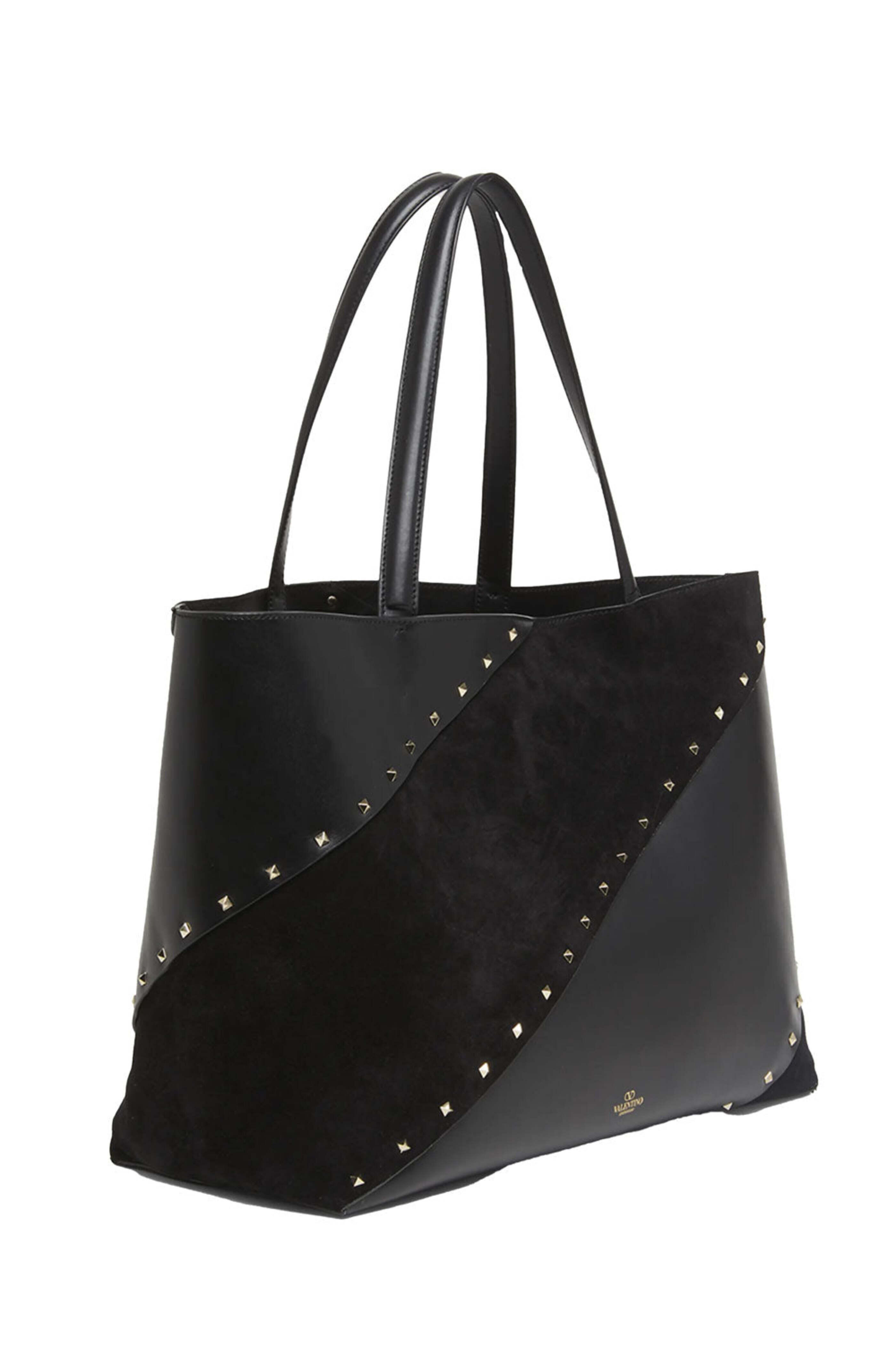 Valentino Garavani - Wispy Large Rockstud Tote in Black