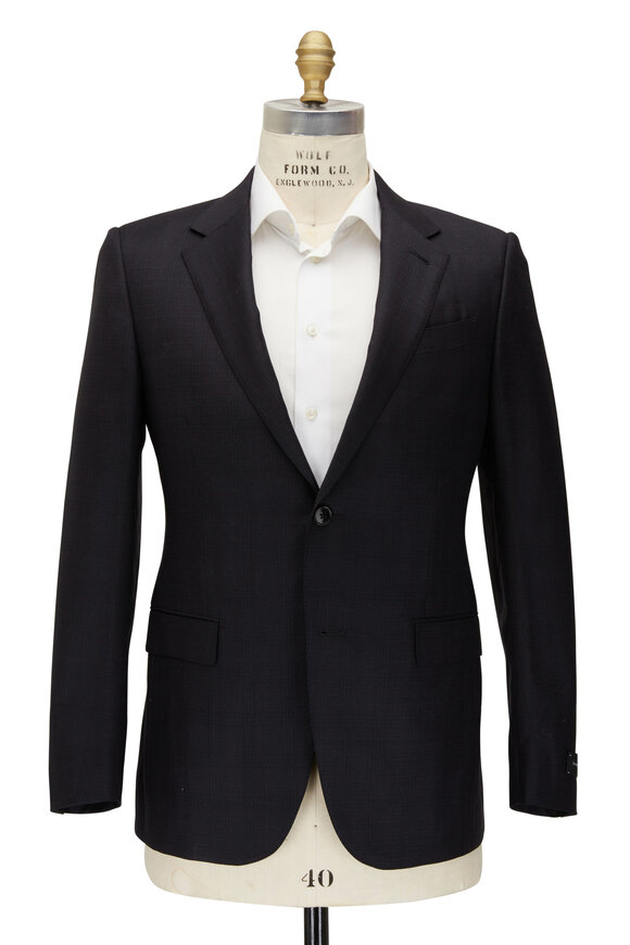 Zegna - Charcoal Tonal Plaid Trofeo Wool Suit