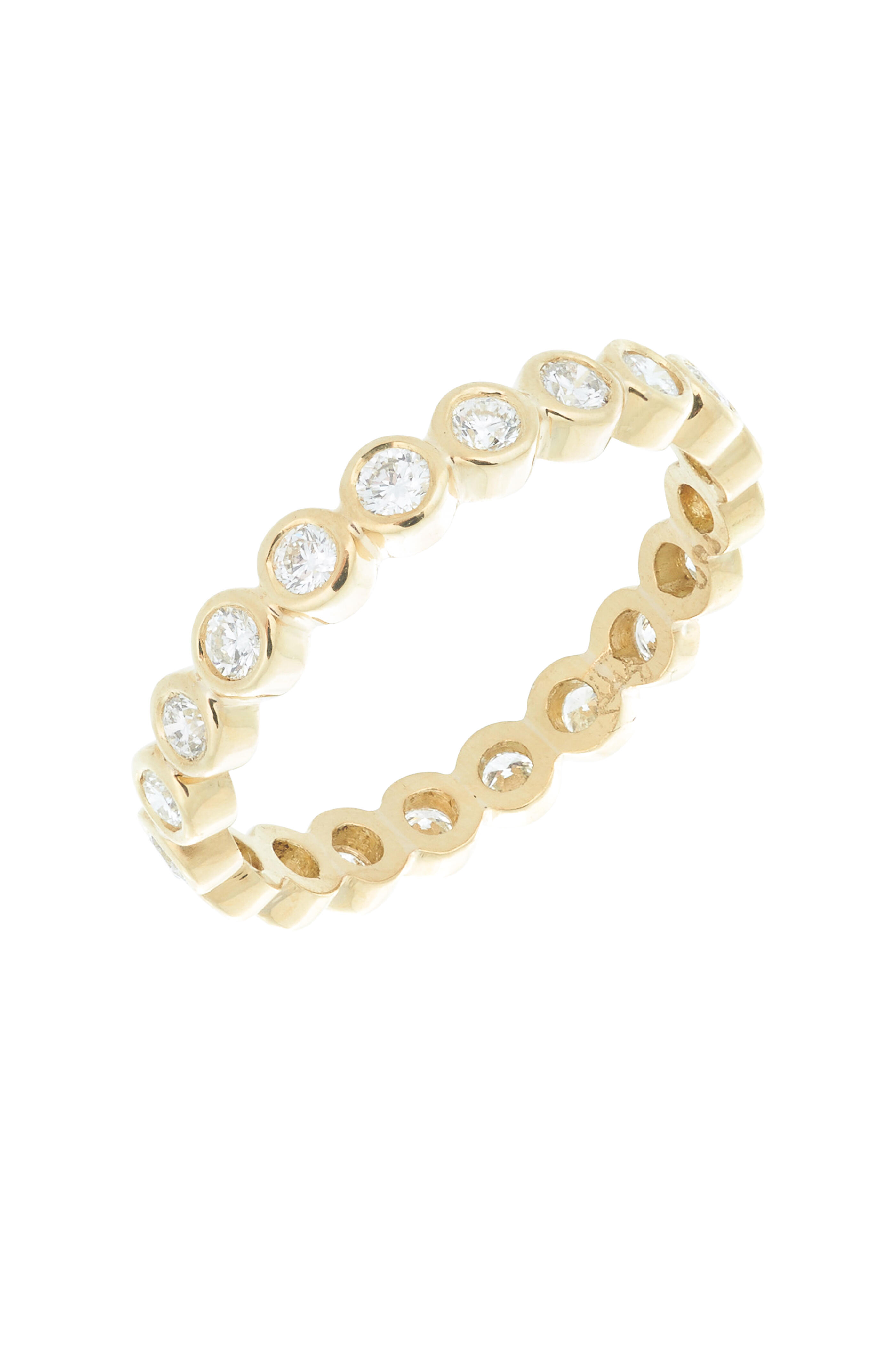 Temple St. Clair - 18K Yellow Gold Diamond Eternity Ring