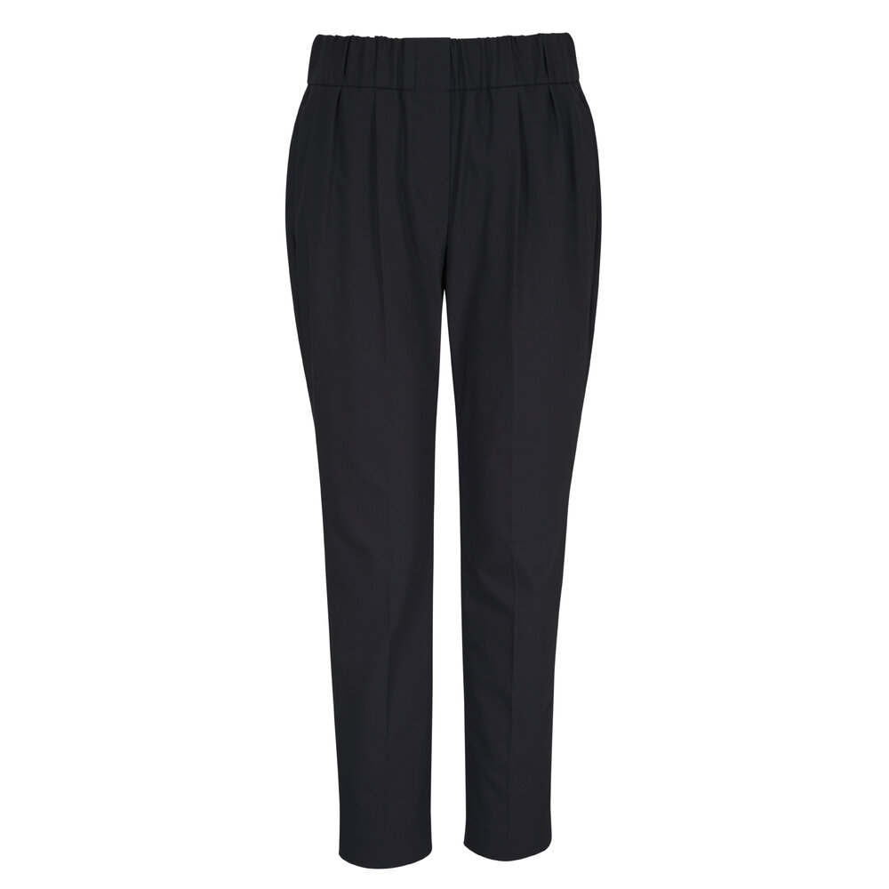 パンツ BRUNELLO CUCINELLI Woman Pants Charcoal MD565EP799 C6412 Women's pants, elegant and casual models | Brunello Cucinelli