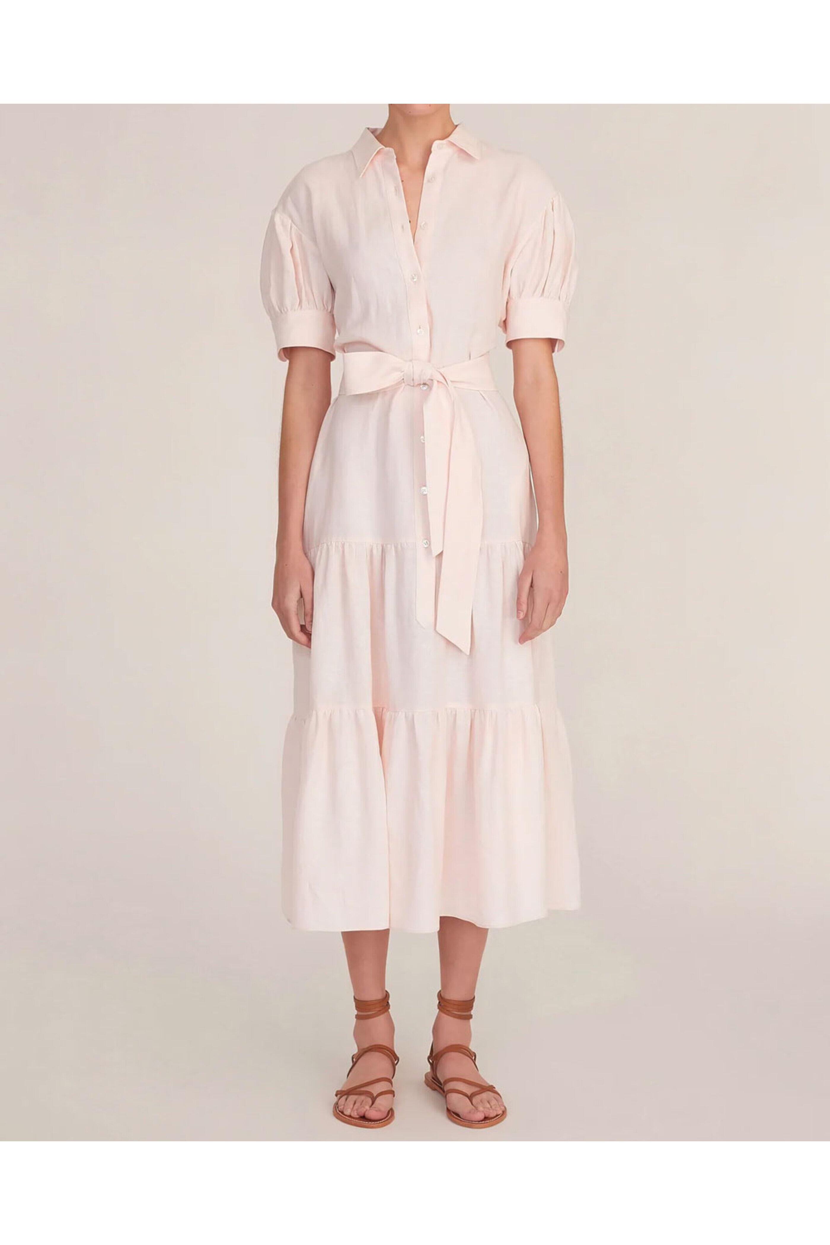 Marissa Webb - Rosetta Presley U Back Button Down Midi Dress