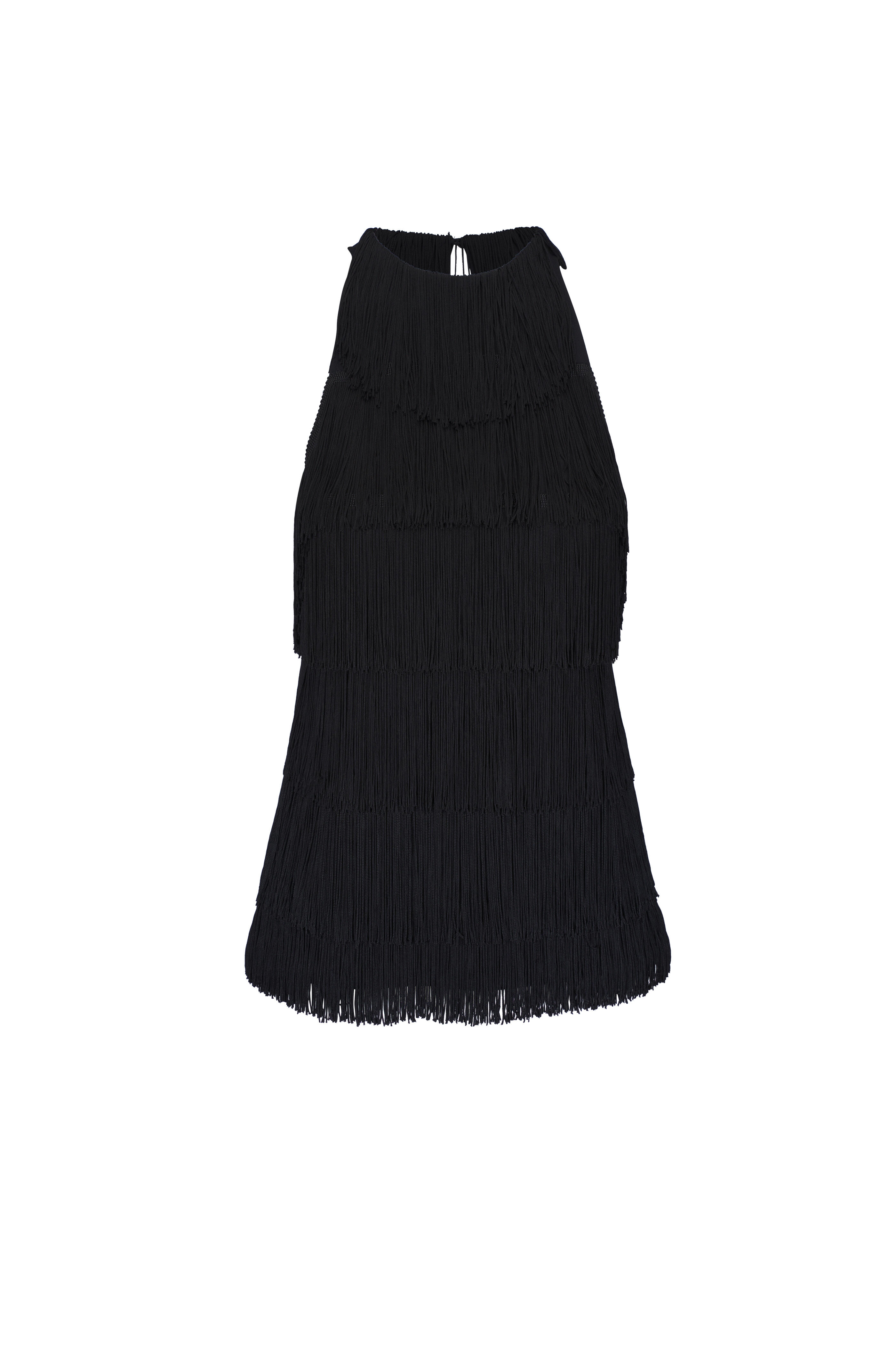Dorothee Schumacher - Fringe Black Top
