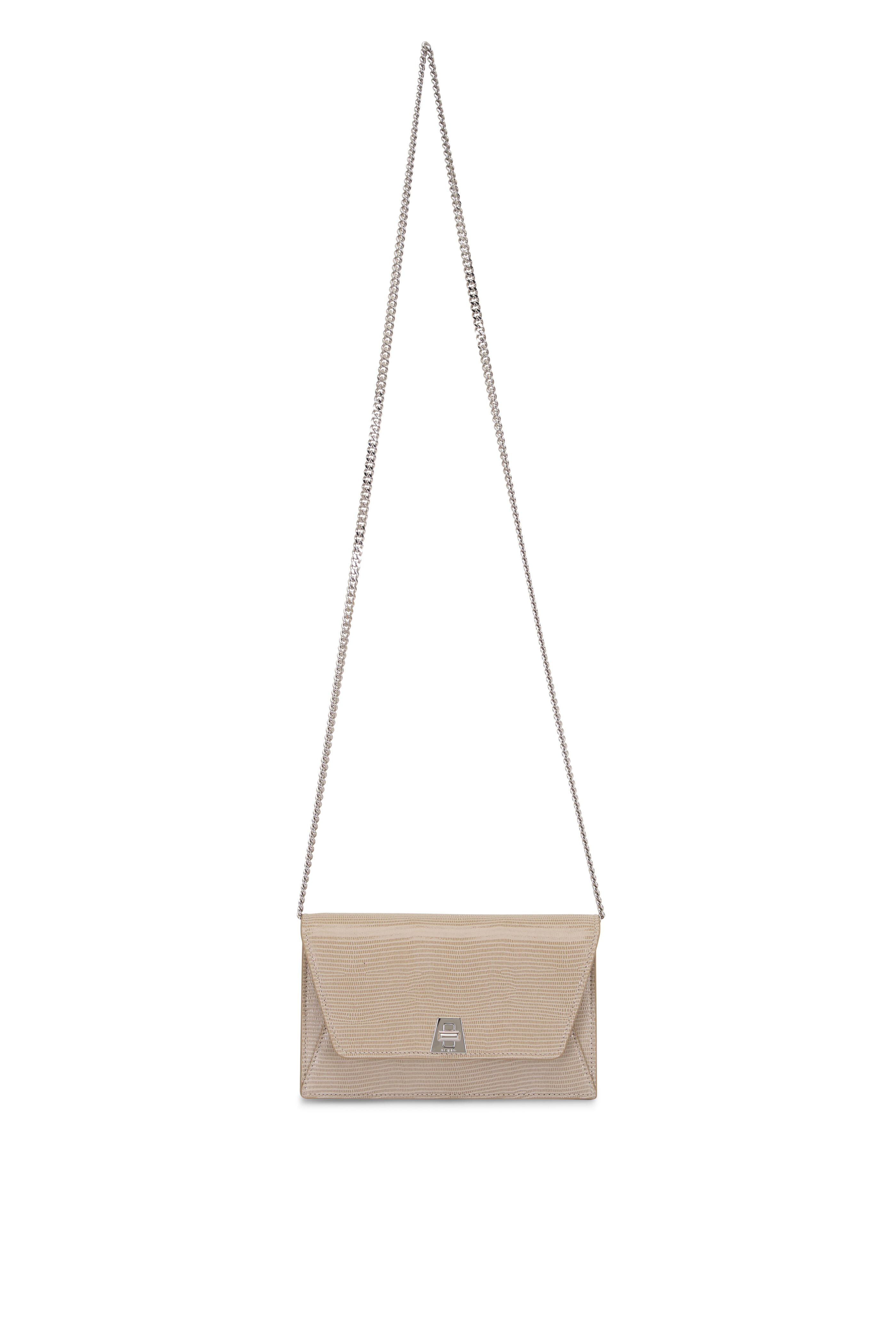 Amina Muaddi - Lupita Sunshine Leather Sandal, 70mm