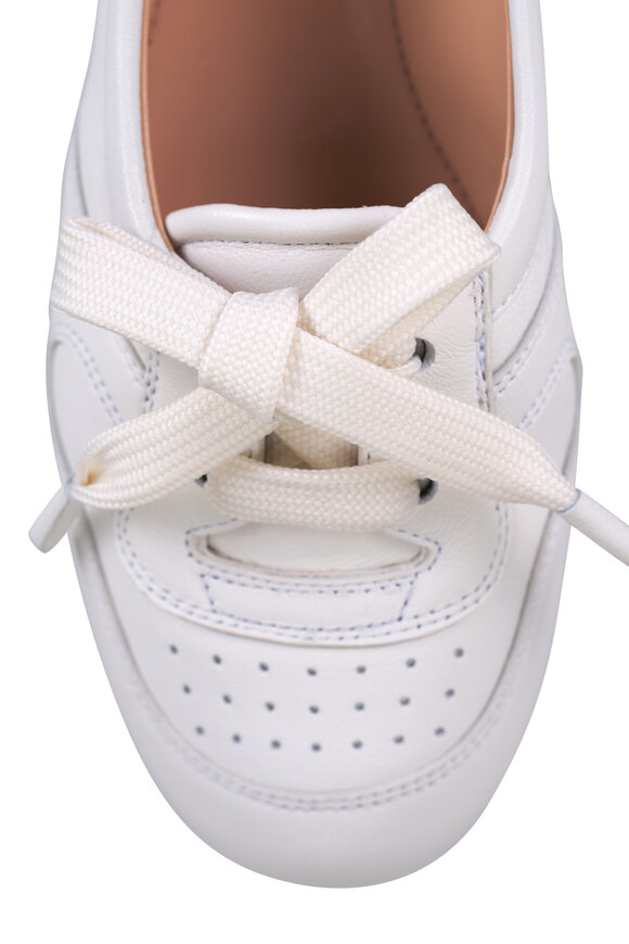 Gianvito Rossi Soft White Sneaker Flat - view 4