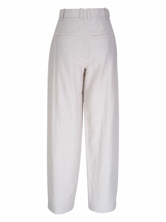 Vince - Salt Glass High-Rise Tailored Wide Leg Pant