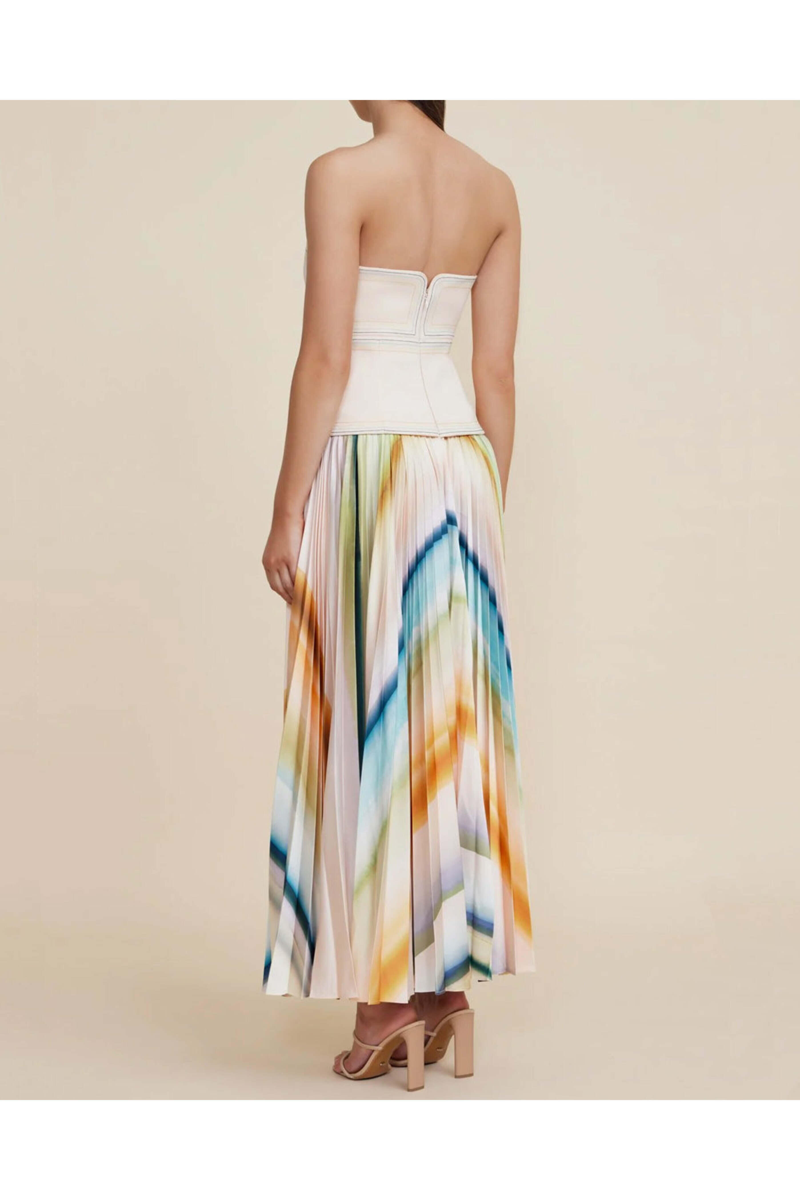 Acler - Watercolor Avonlea Midi Dress