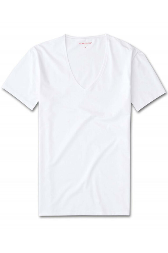 Derek Rose White Jack V-Neck T-Shirt