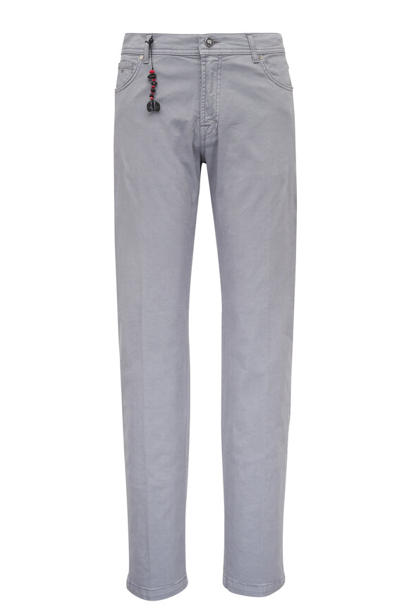 Marco Pescarolo Platinum Stretch Cotton Five Pocket Pant
