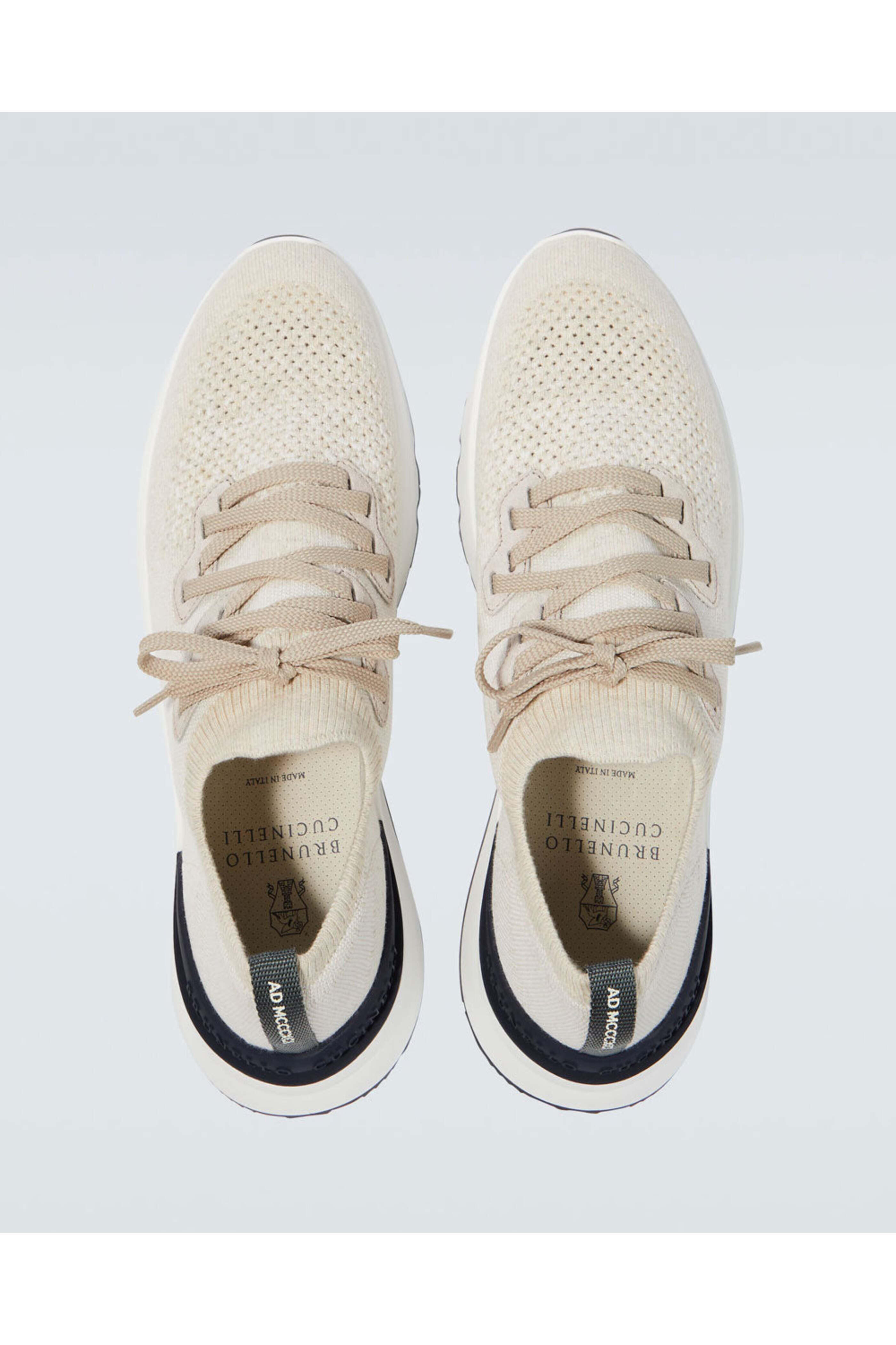 Brunello Cucinelli - Cotton Knit Sneaker in Panama