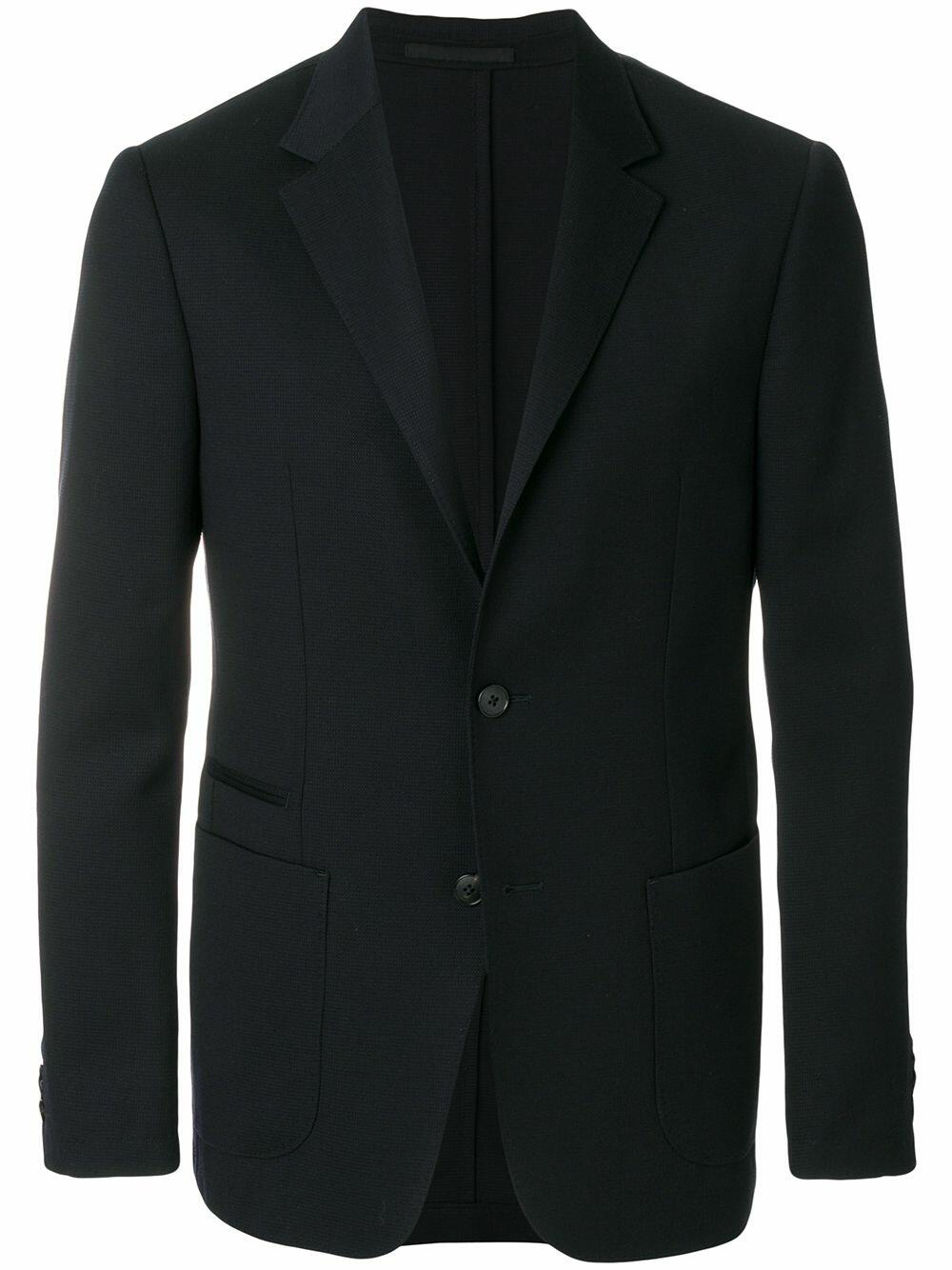 Z Zegna - Navy Wool Techmerino Wash & Go Sportcoat