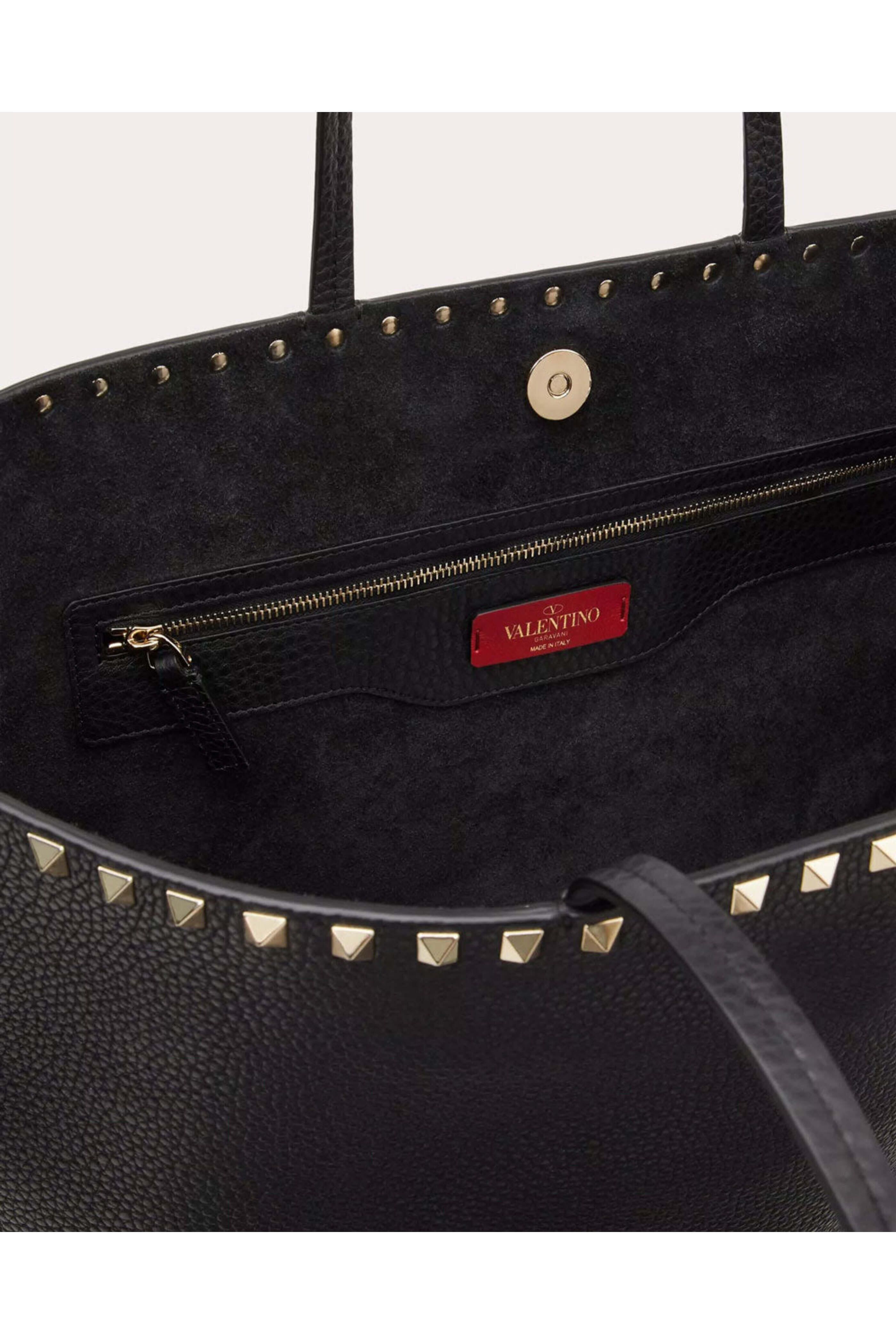 Valentino Garavani - Rockstud Tote Bag in Nero