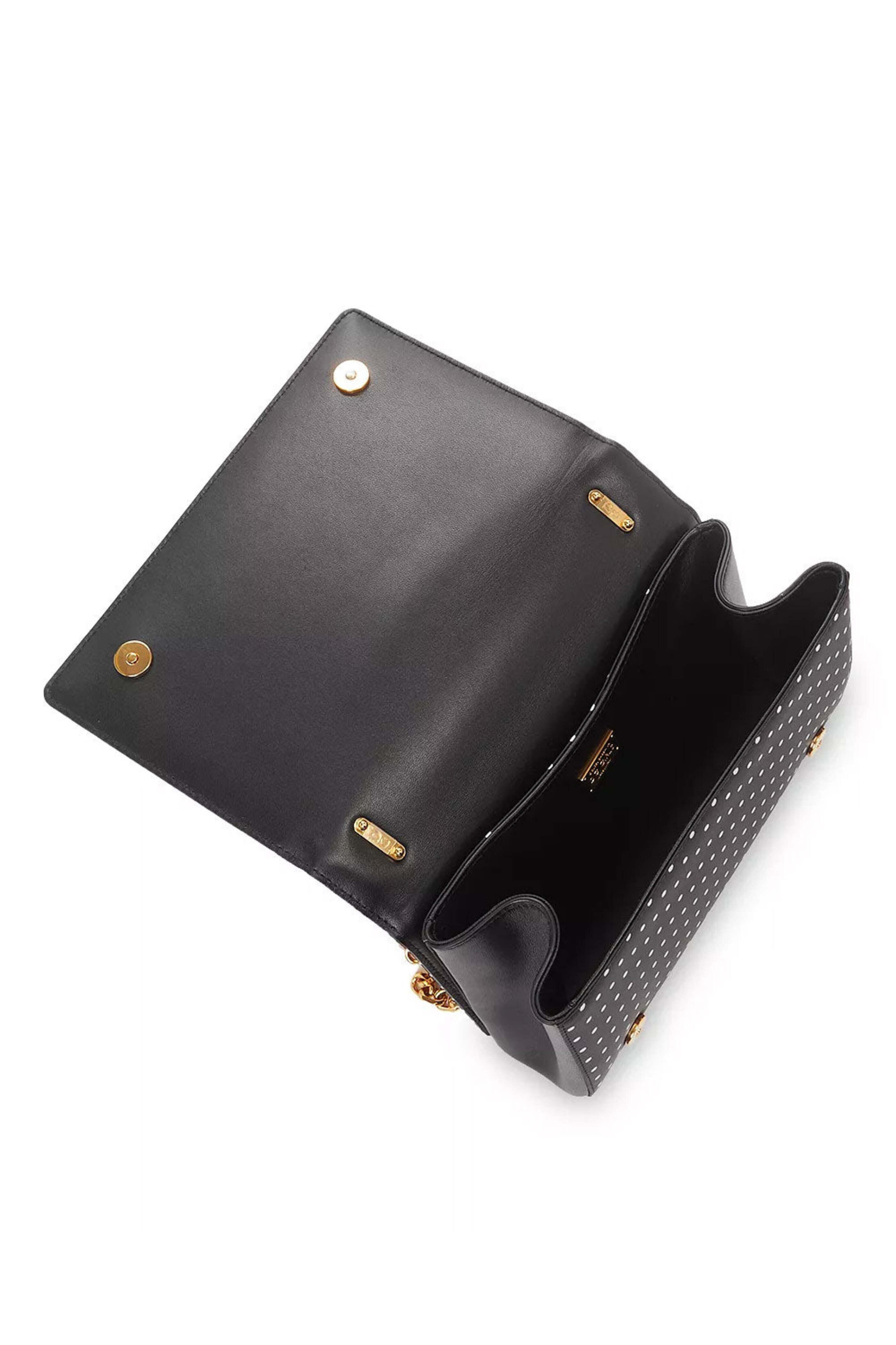 Dolce & Gabbana - Polka Dot Monogram Shoulder Bag