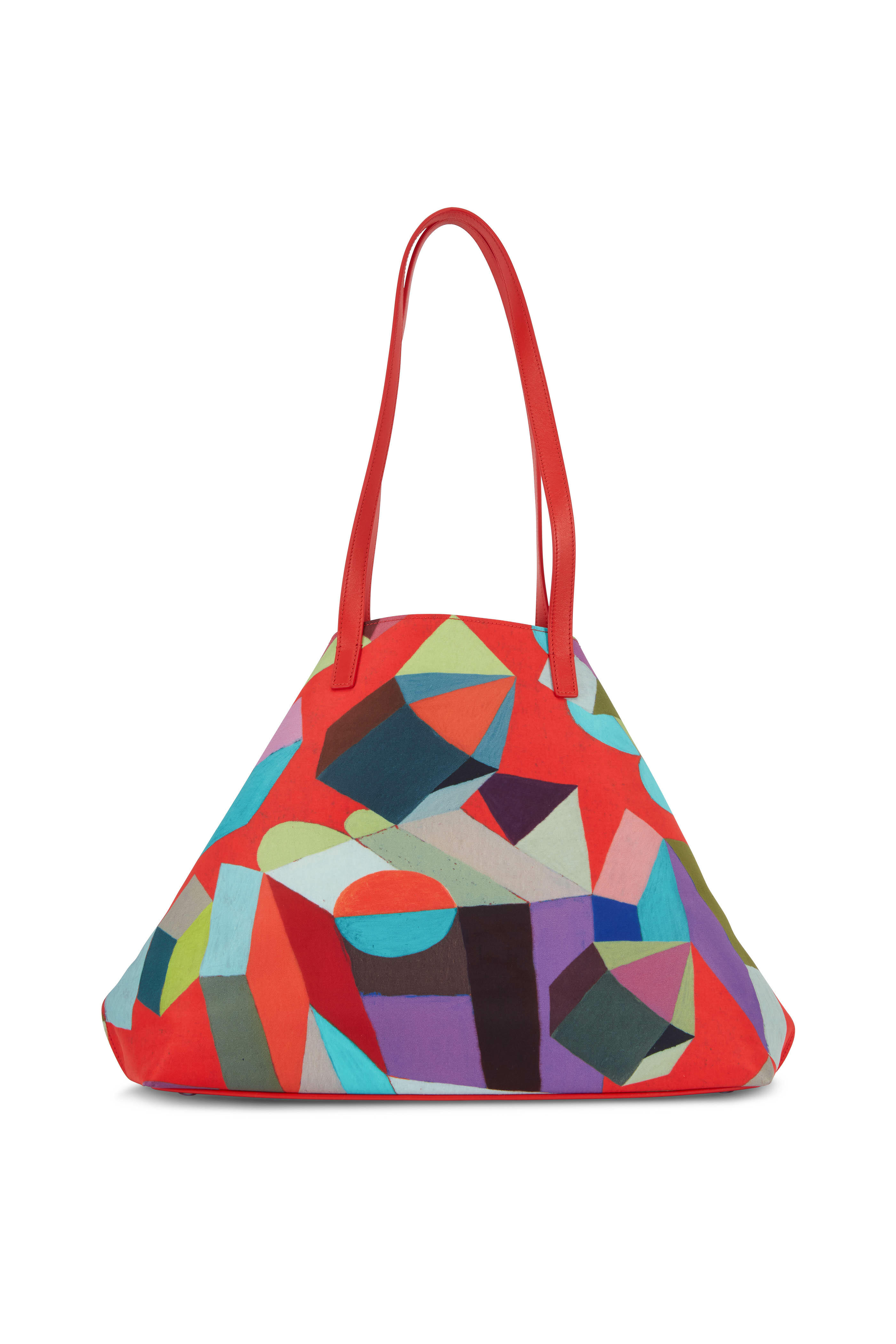 Akris - AI Multicolor Leather Medium Shoulder Bag
