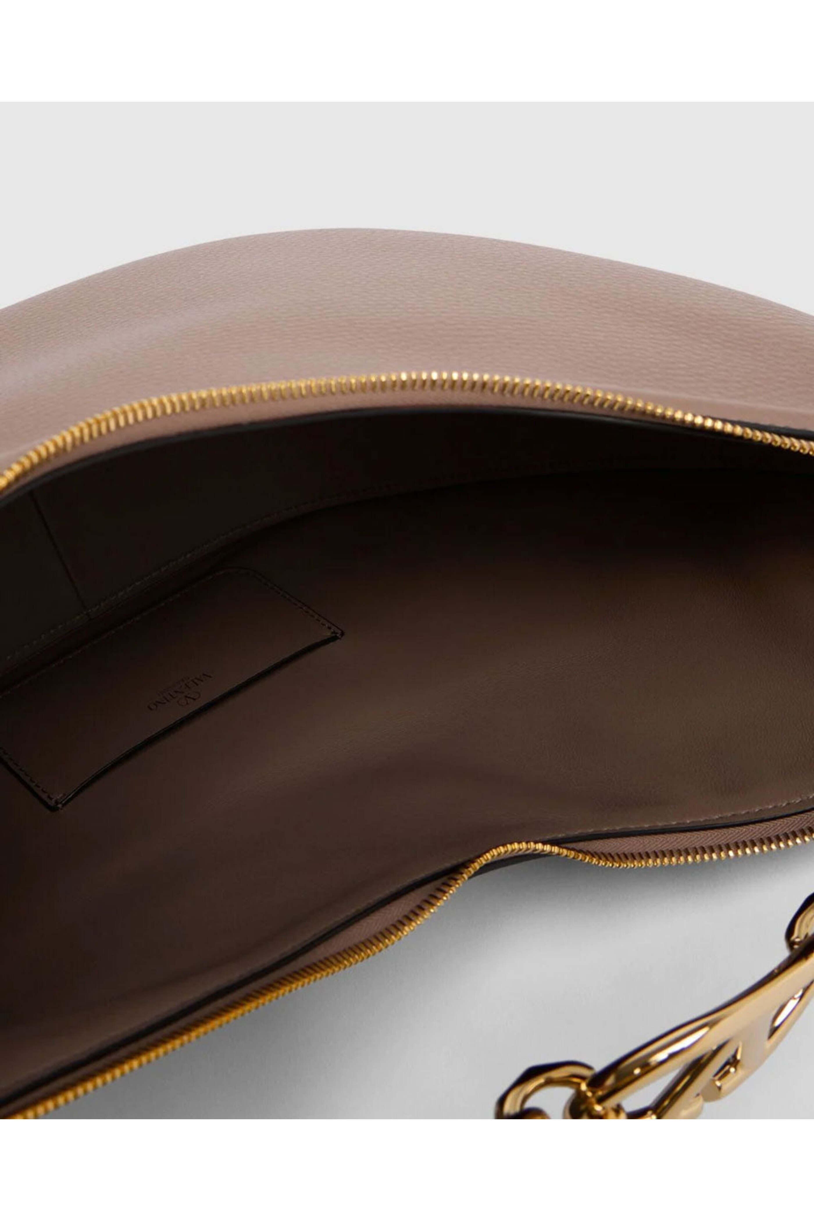 Valentino Garavani - VLogo Moon Hobo Bag in Clay