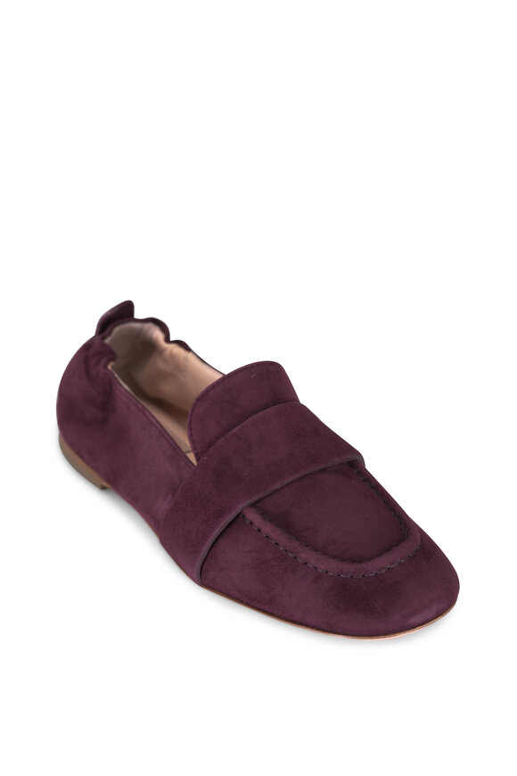 AGL Cristiana Red Suede Penny Loafer - view 1