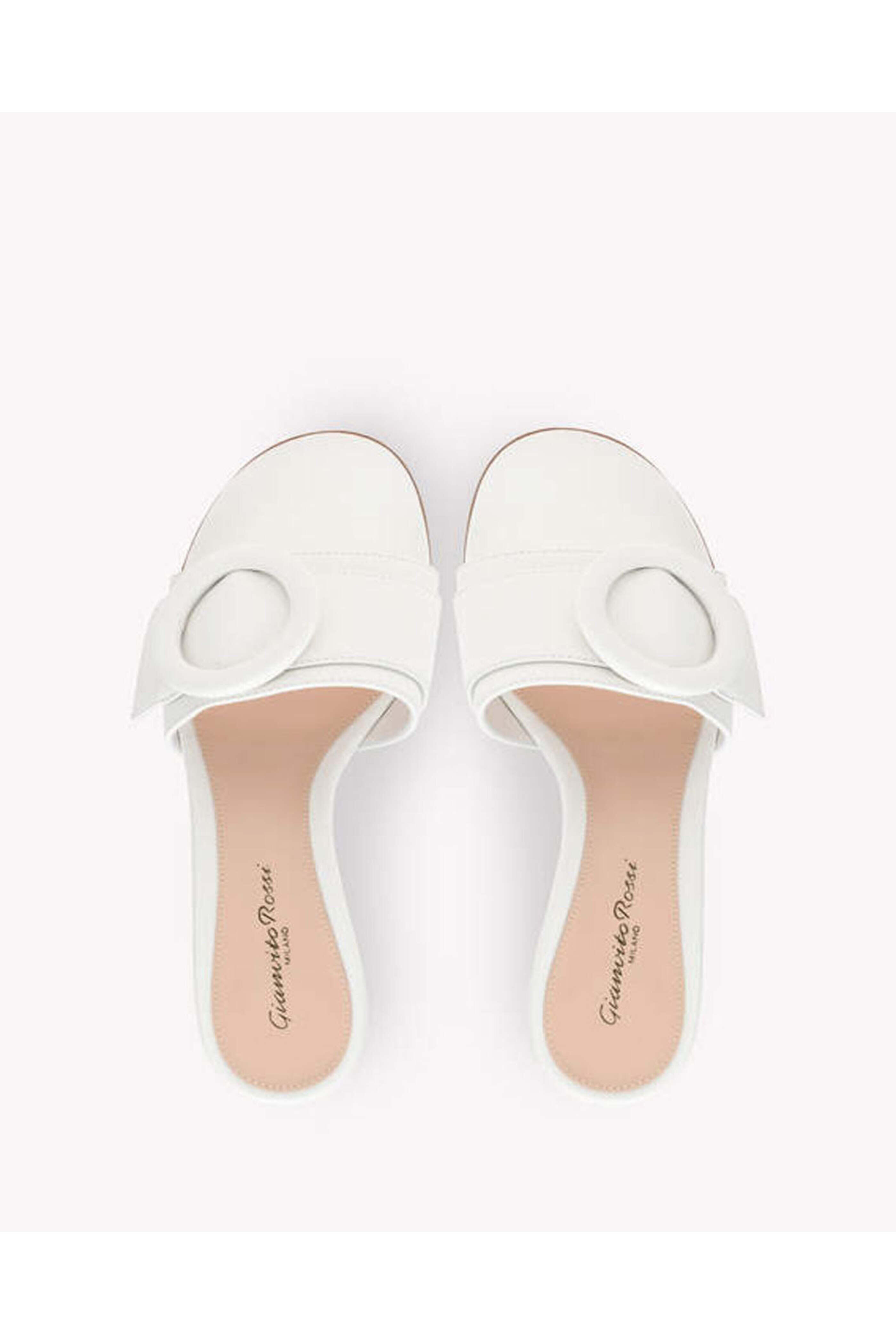 Gianvito Rossi - Venezia Mule in White