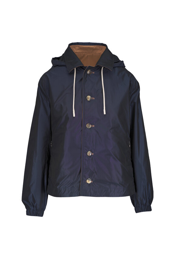 Herno Reversible Cotton & Techno Taffeta Jacket - view 3