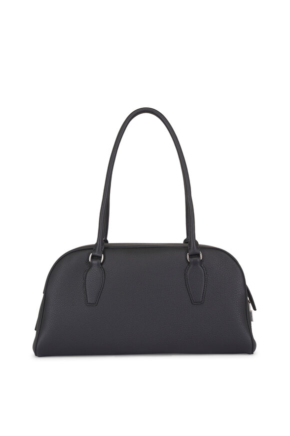 The Row E/W India Black Leather Shoulder Bag - view 2