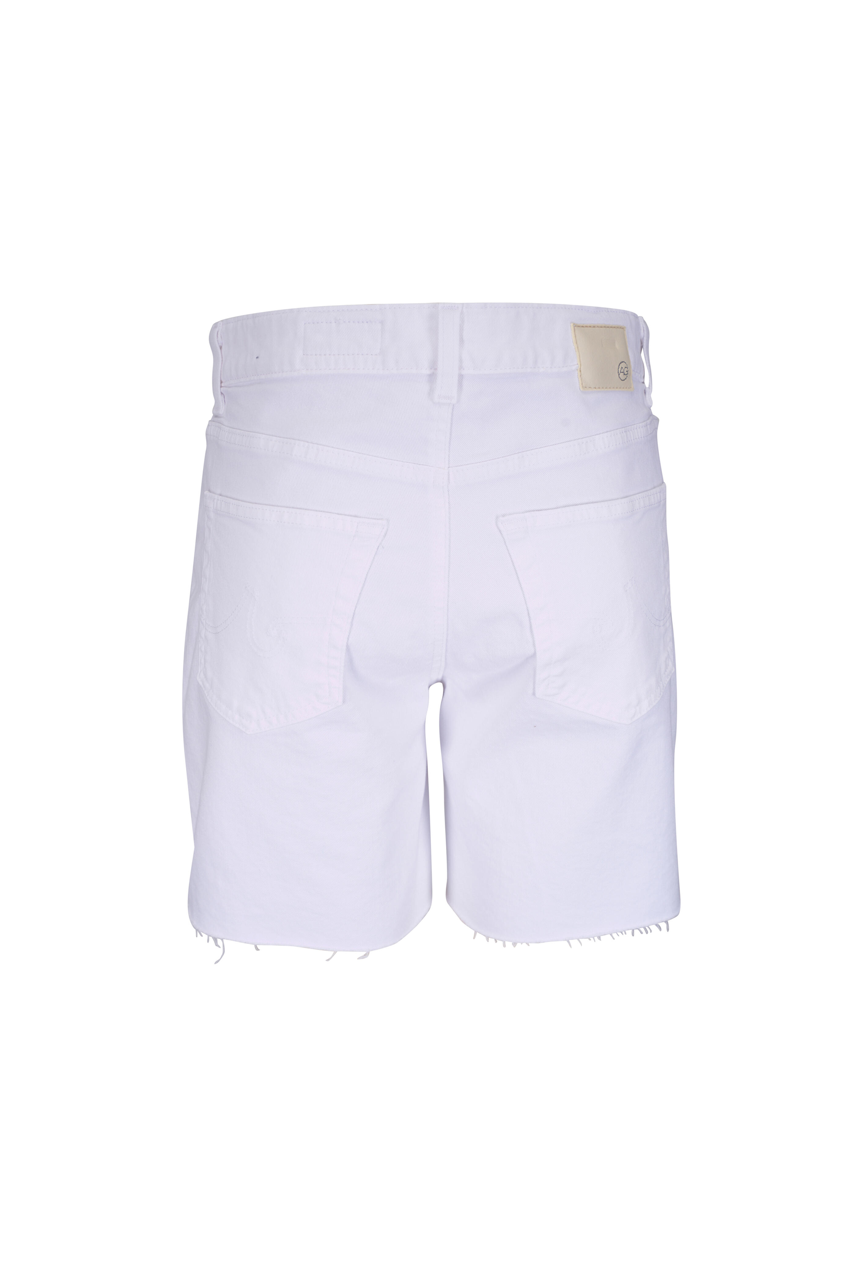 AG - Ex-Boyfriend White Bermuda Shorts