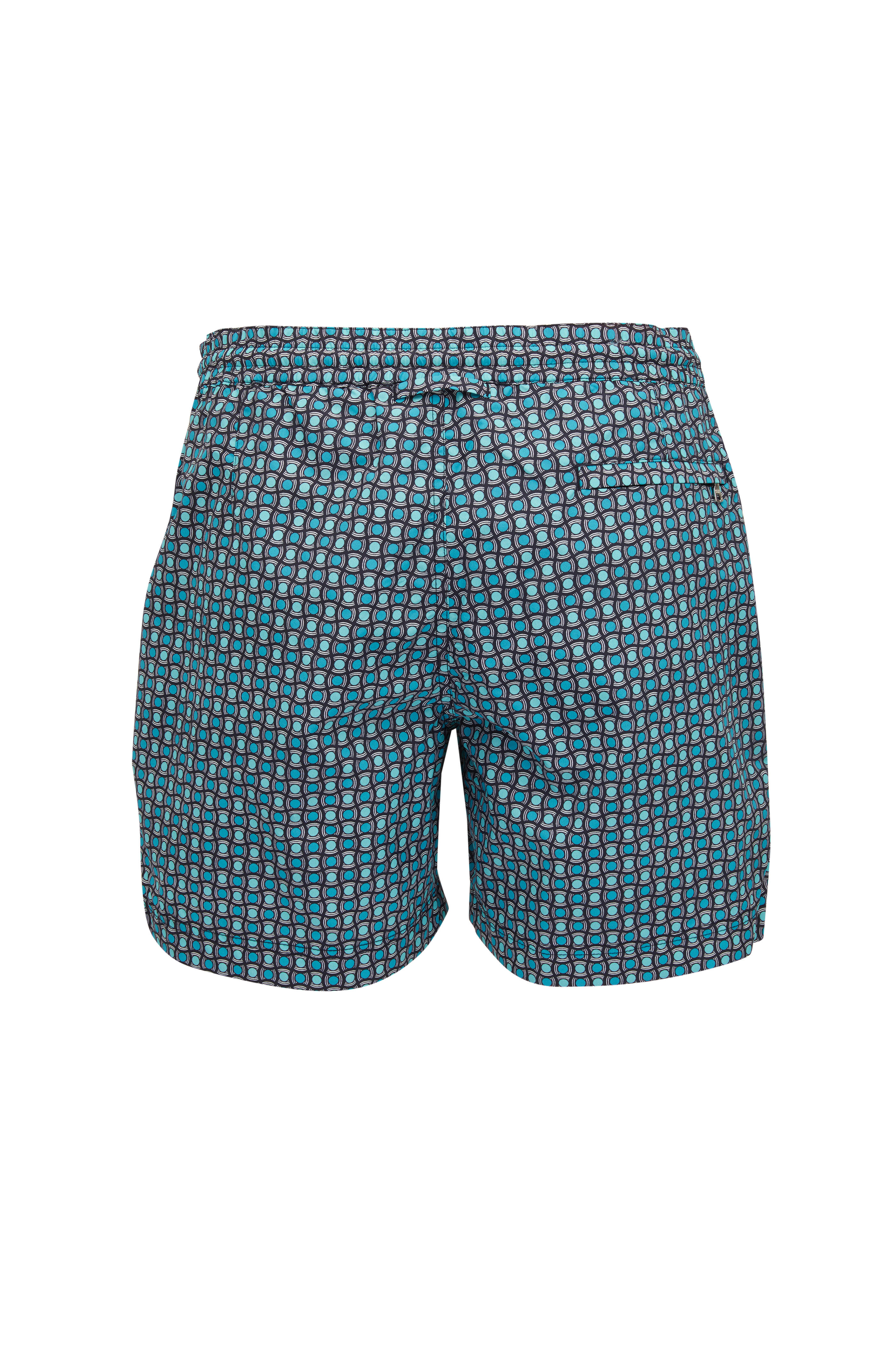 Orlebar Brown - Crystal Sea Geo Tela Swim Trunks