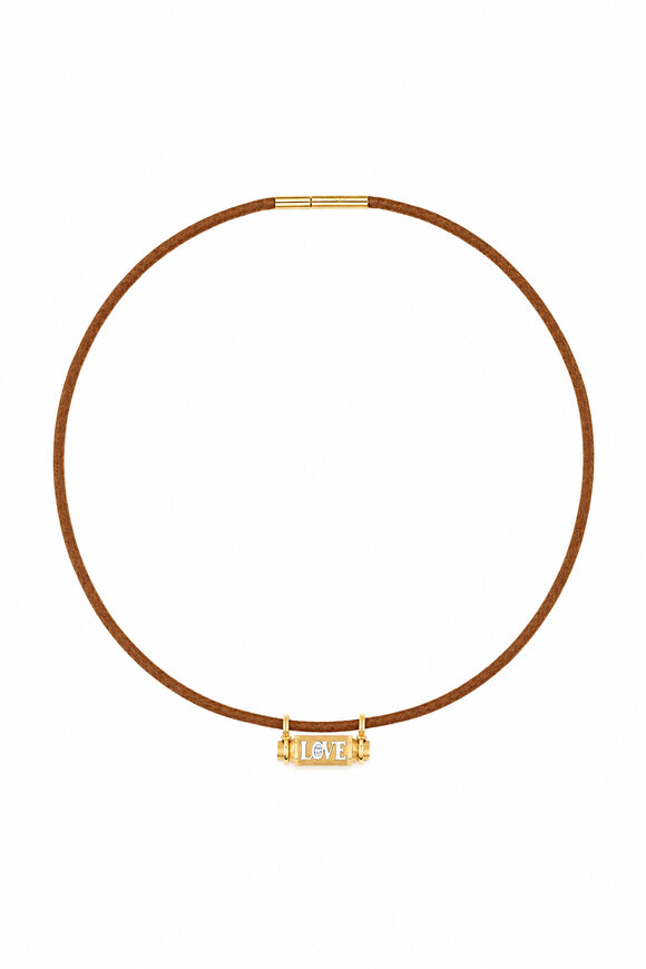 Marie Lichtenberg Love Smash Locket Lasso Necklace - view 1