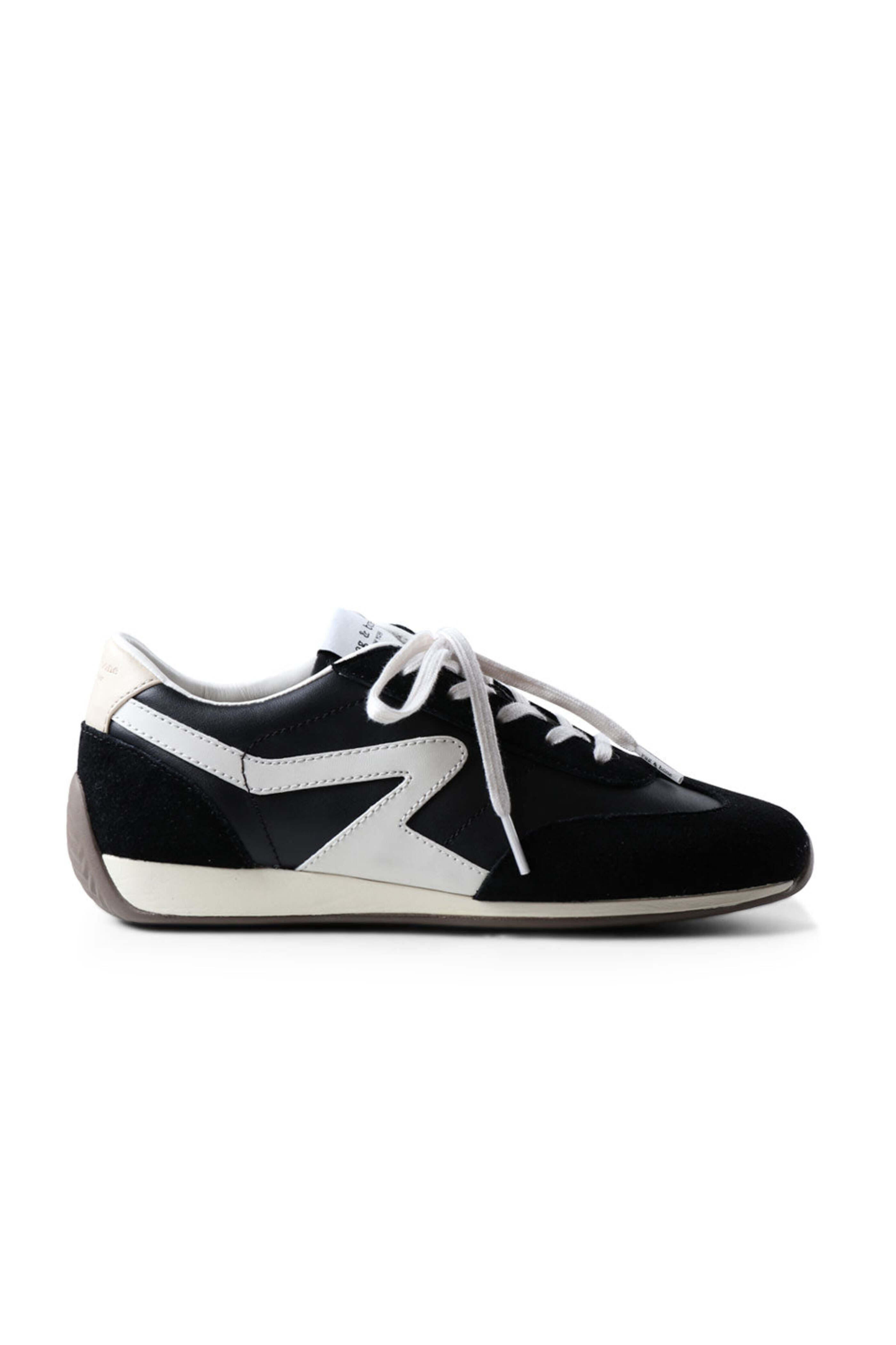 Rag & Bone - Retro Runner Slim Sneaker in Black