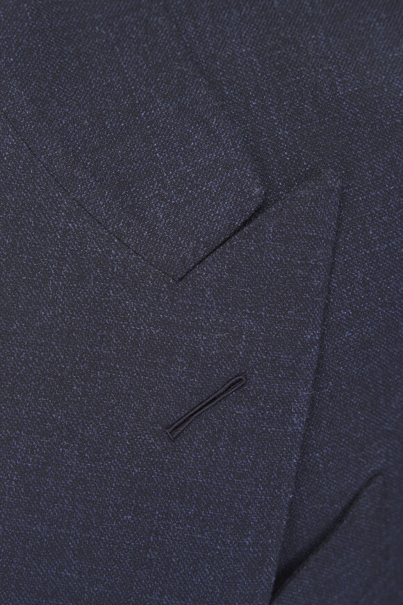Tom Ford Shelton Dark Indigo Wool & Silk Sportcoat - view 6