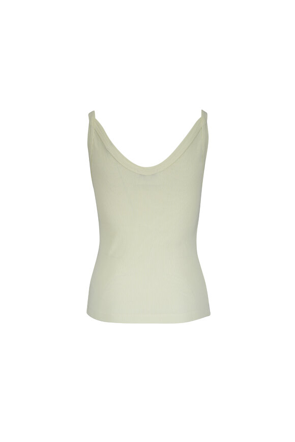 Agolde Jordan Lemon Drop Tank - view 2