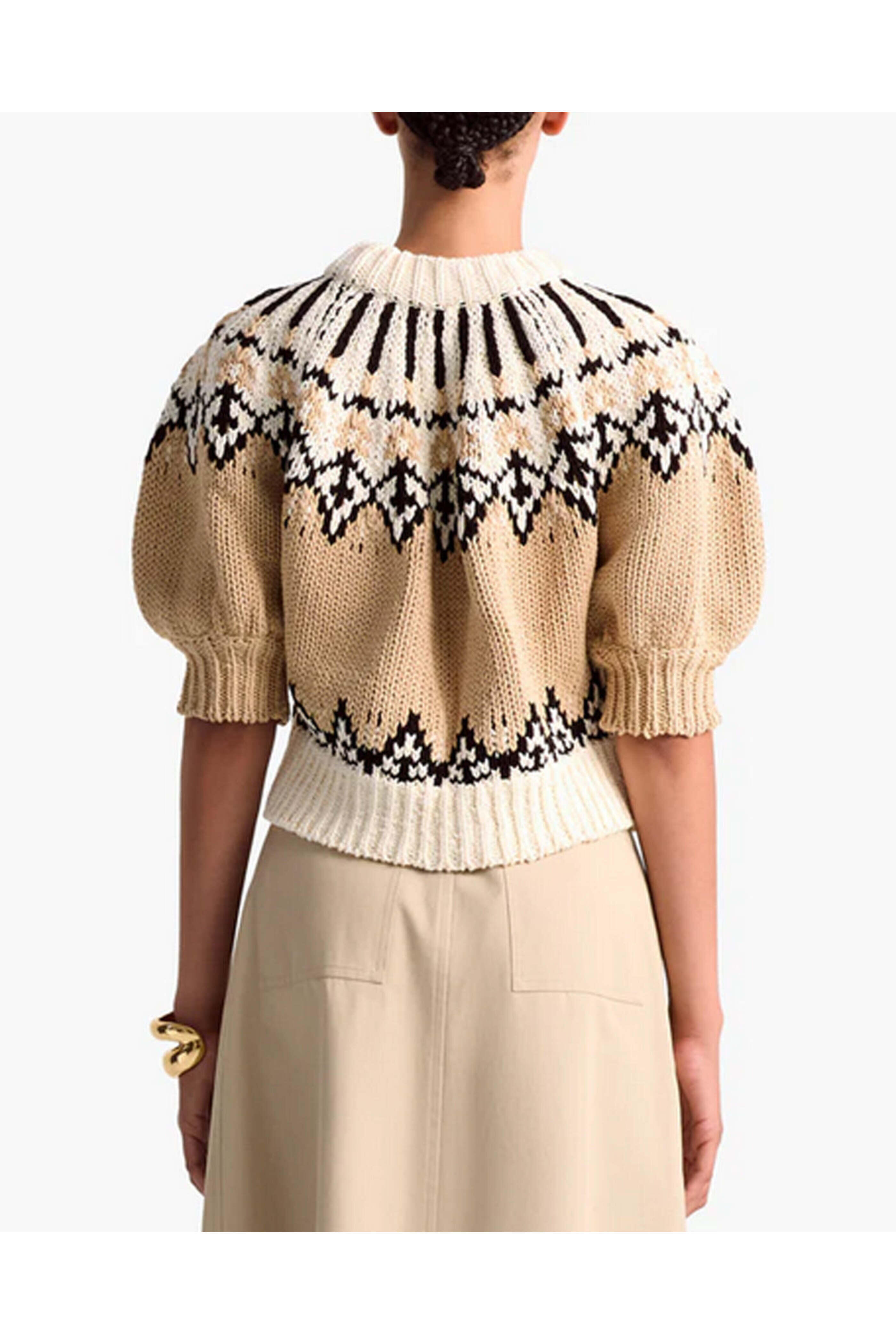Altuzarra - Ivory Fair Isle Marty Sweater