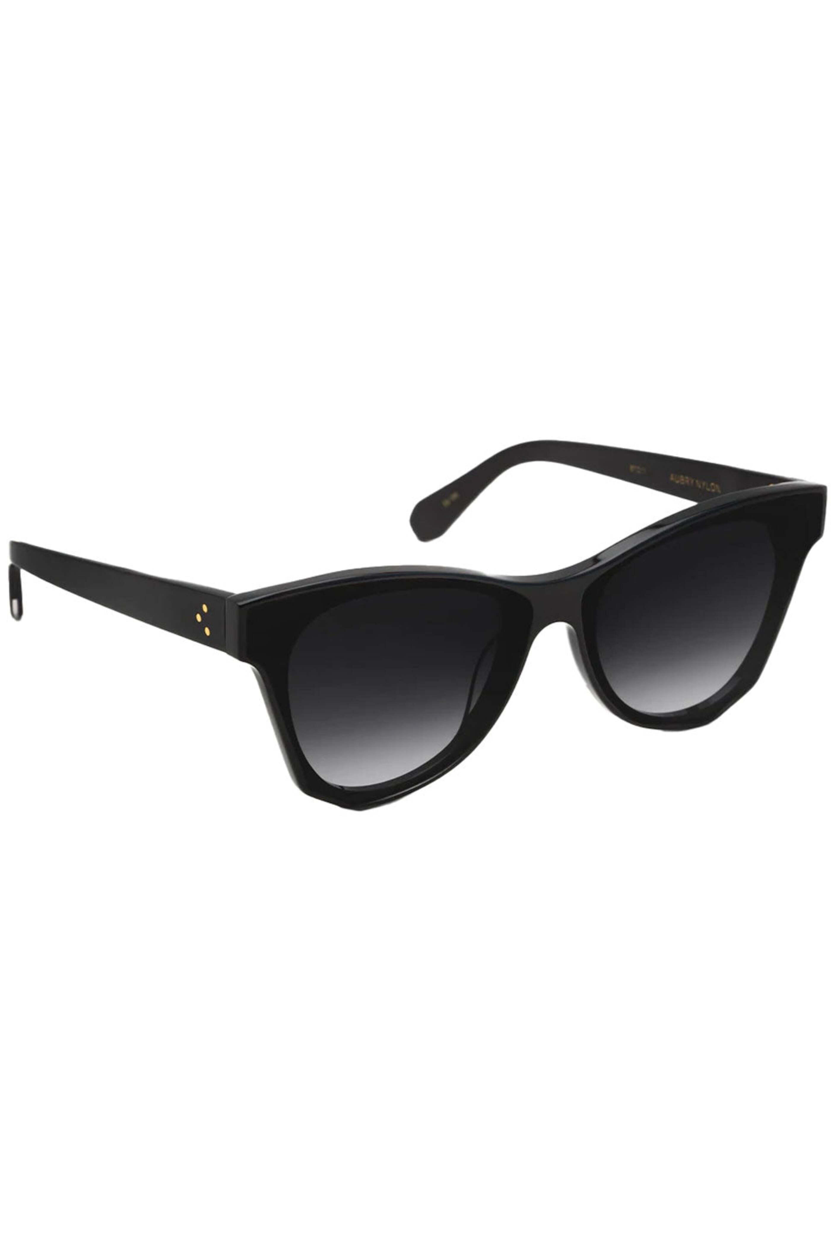 Krewe - Aubry Nylon Sunglasses in Black and Shadow