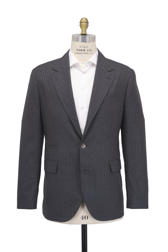 Brunello Cucinelli - Navy Lightweight Wool Suit | Mitchell
