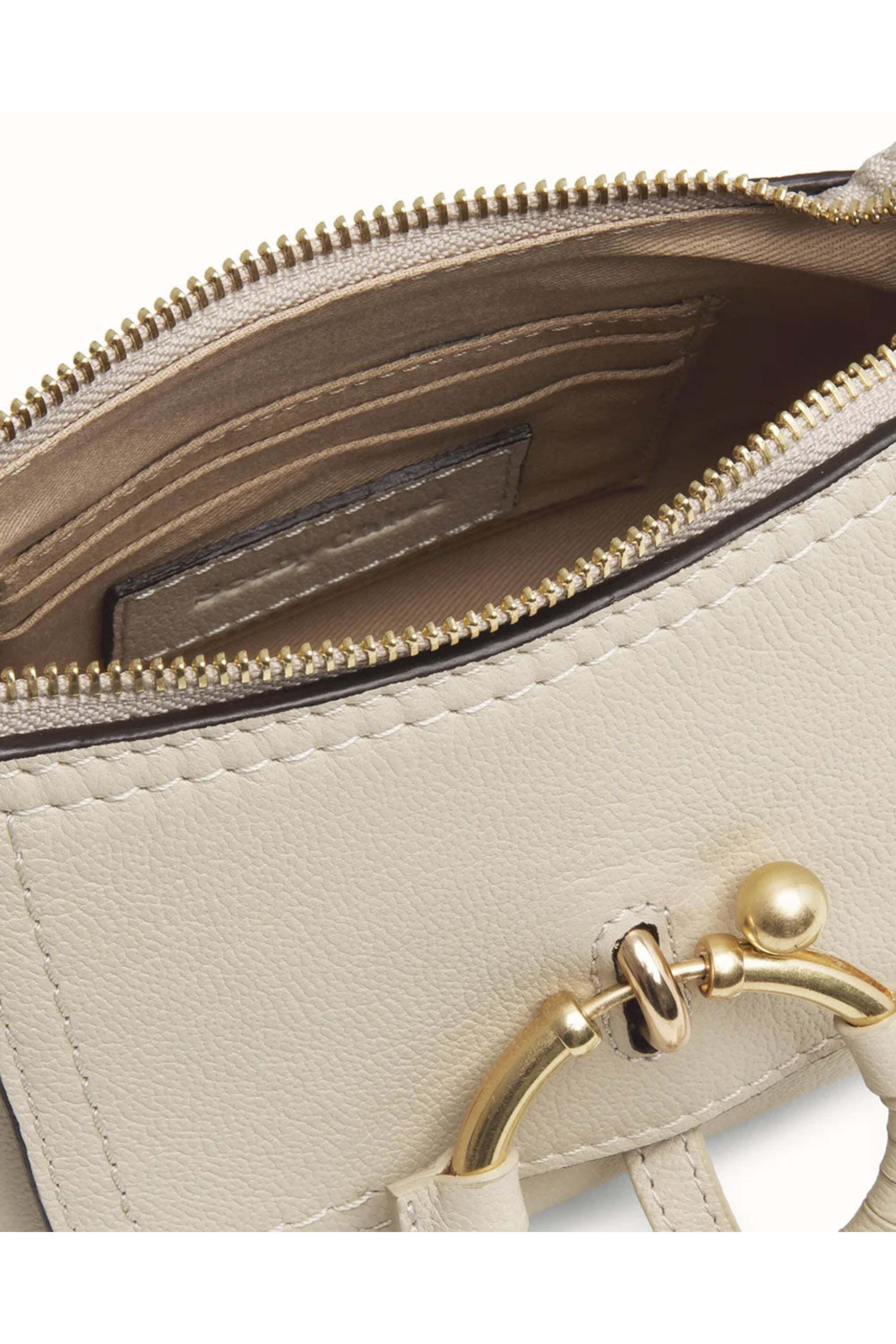 See by Chloé - Mini Joan Hobo Crossbody in Cement Beige