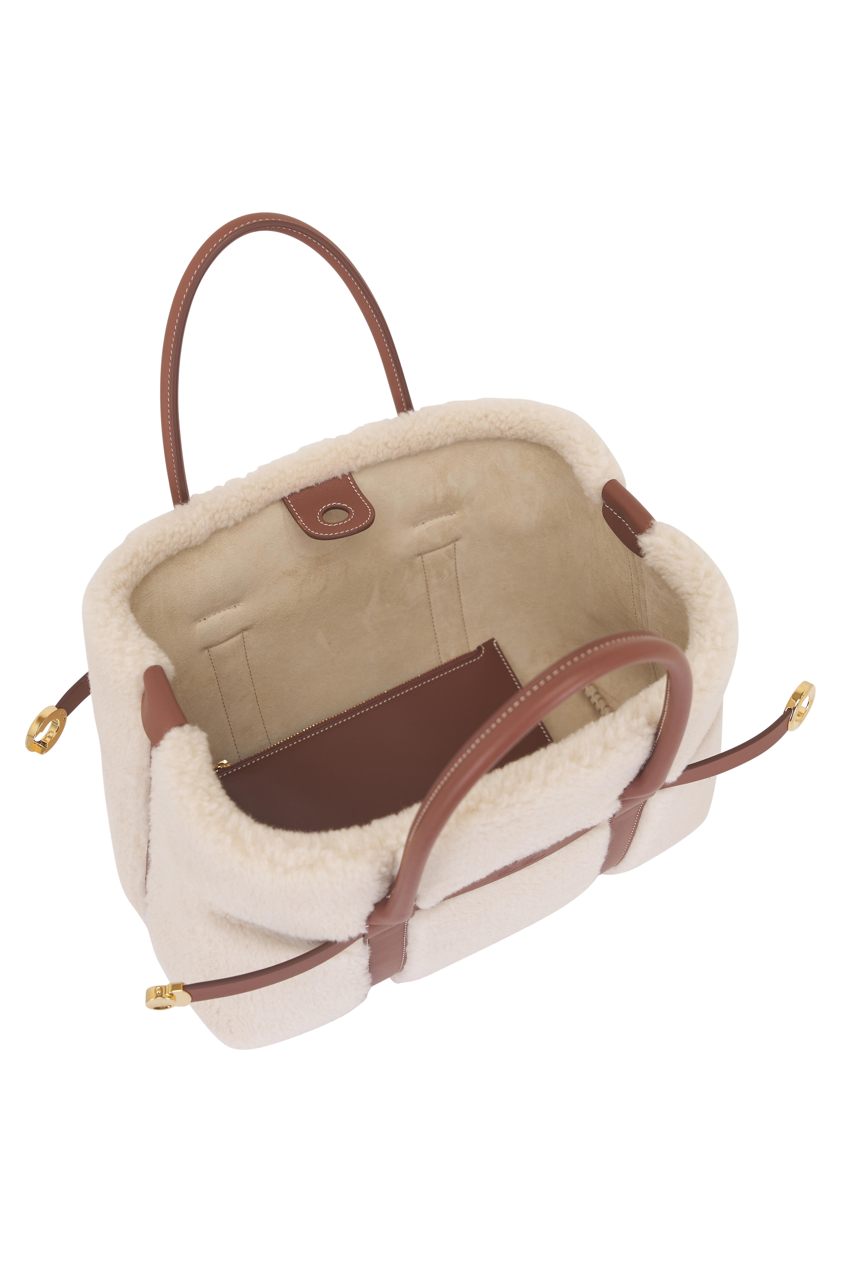 Loro Piana - Small Ghiera Cashfur Shopper - view 5