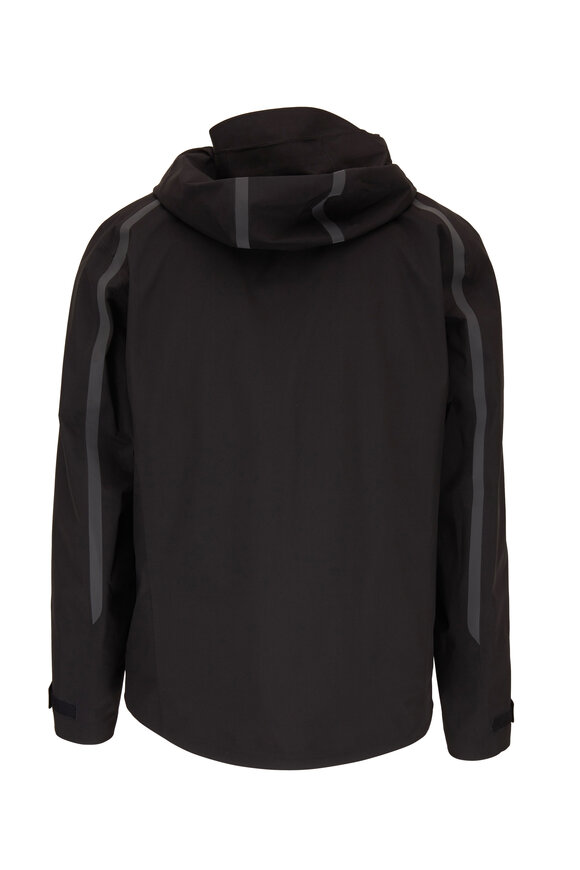 Z Zegna - Black 3-In-1 Hooded Coat