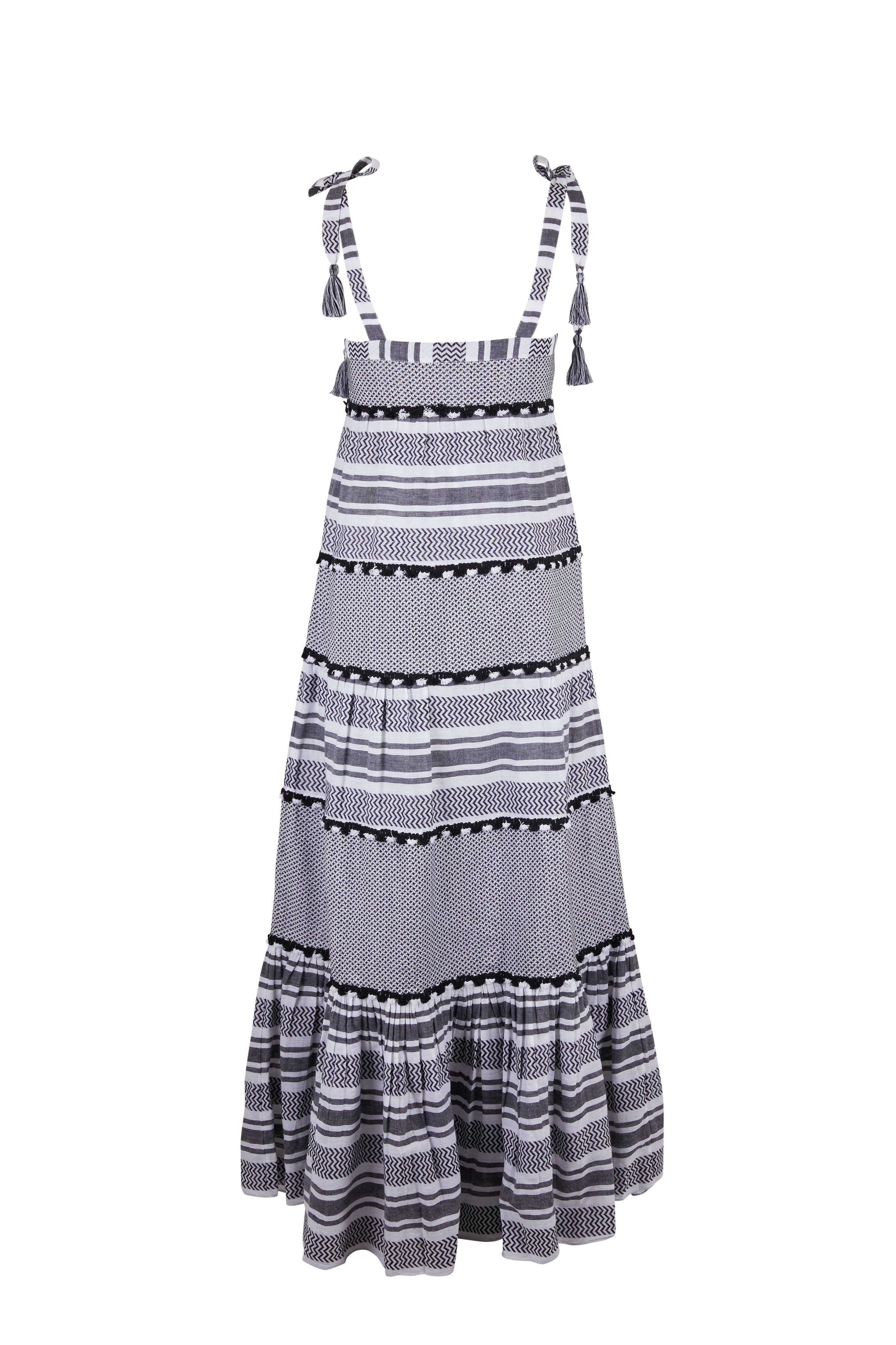 Veronica Beard - Quartz Black & White Maxi Dress
