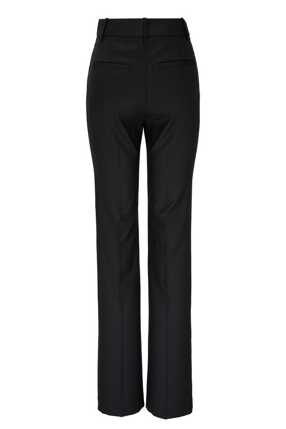 Nili Lotan - Corette Black Wool Pant 