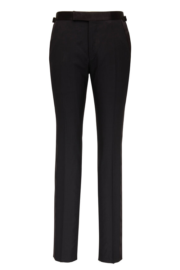 Tom Ford - Black Stretch Wool Tuxedo