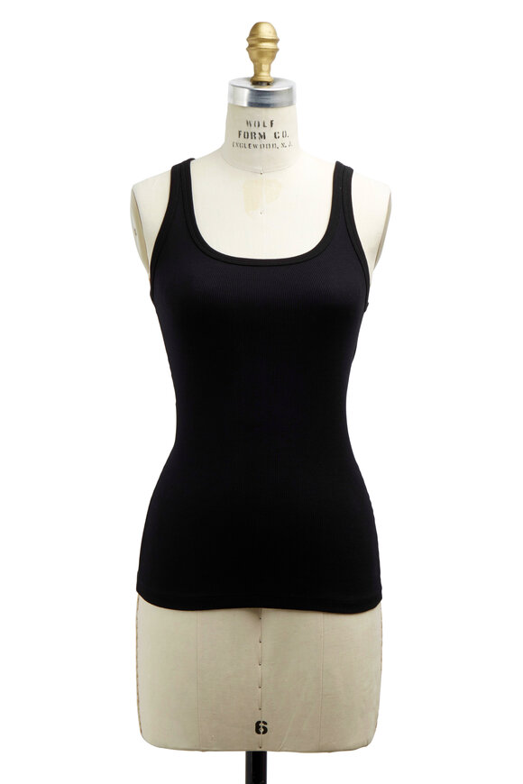 Ralph Lauren - Black Cotton Tank Top