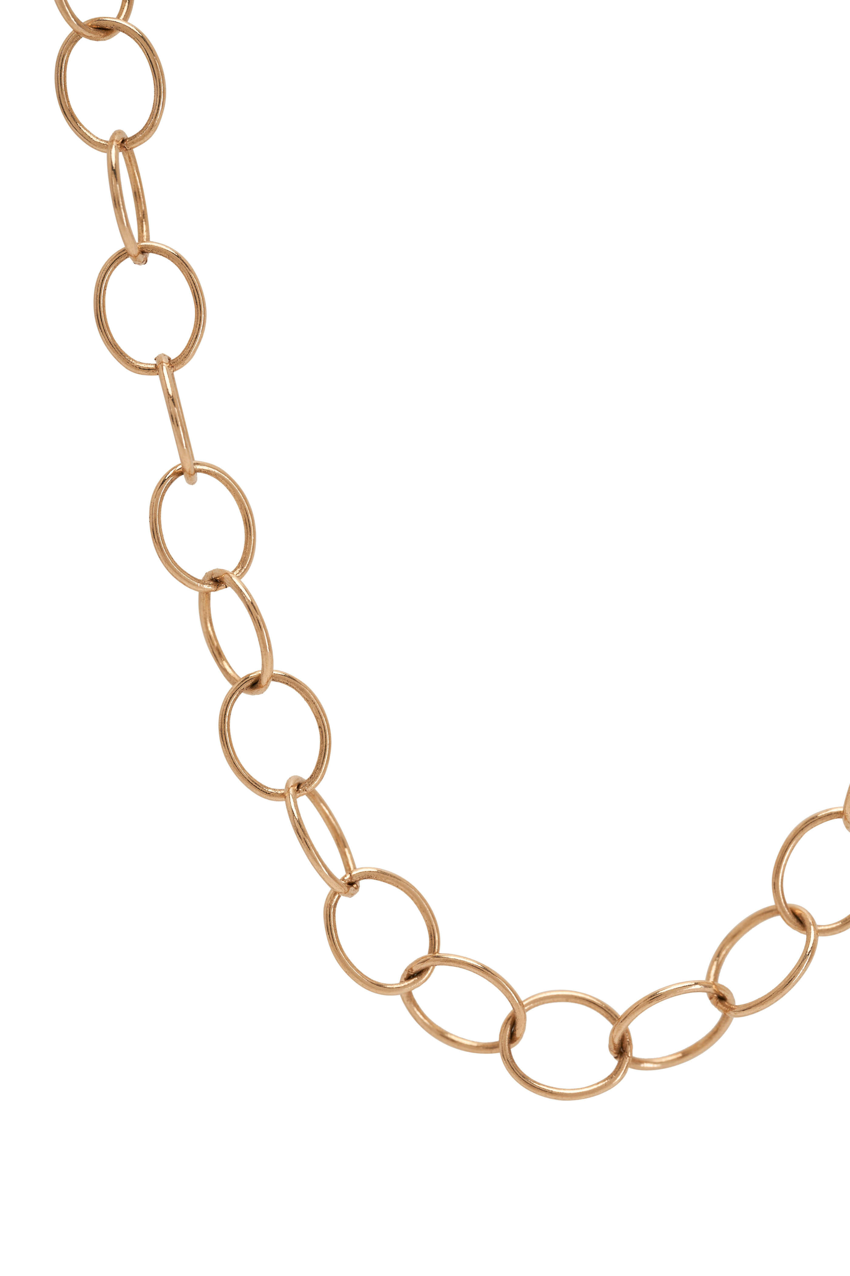 Tina Negri - Thin Oval Cable Link Necklace 