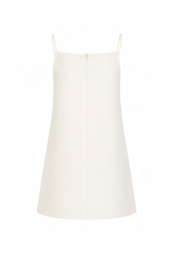 leo lin leia dress Ebony Botanical Print Leia Embroidery Mini Dress