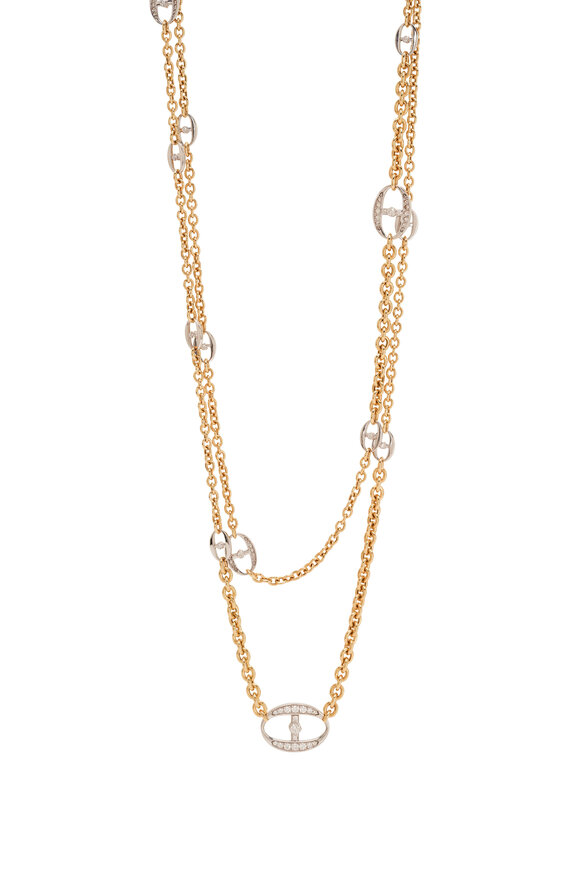 Mariani - Maglia Diamond Station Necklcae 